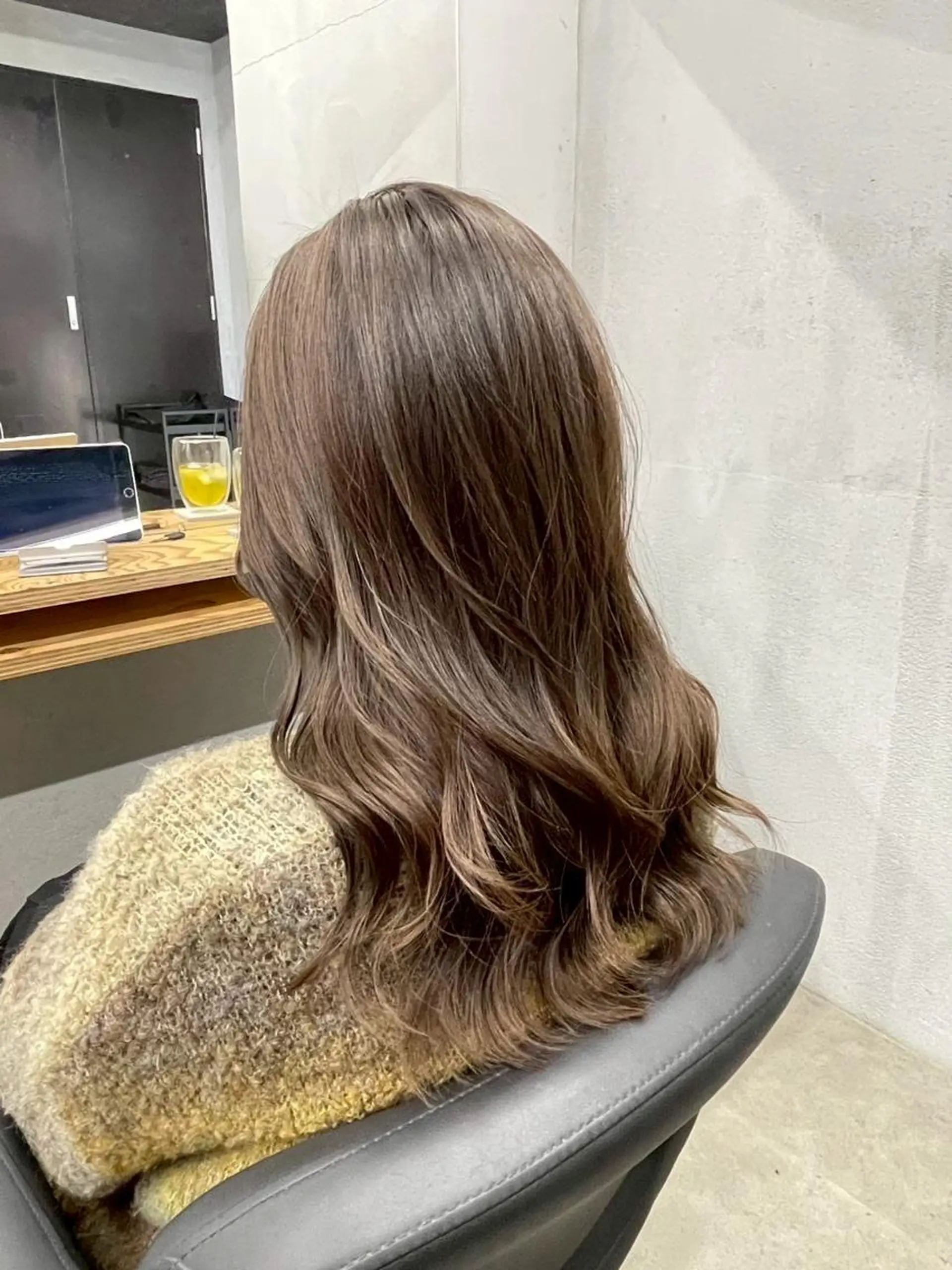 ロング カット ヘアカラー トリートメント N 【エヌ】のヘアスタイル