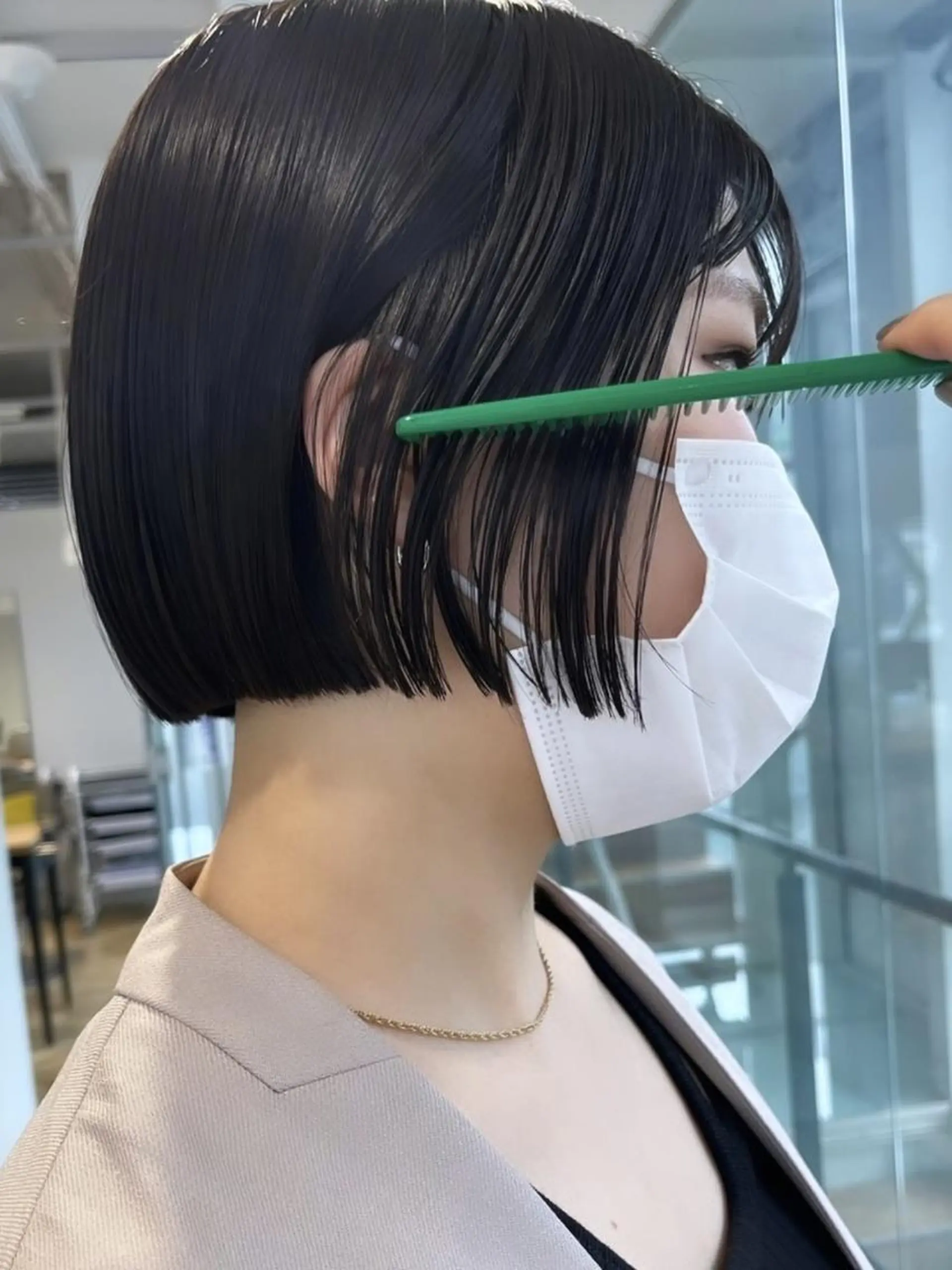 セミロング ネイル マツエク・マツパ アイブロウ yelm ［official］のヘアスタイル