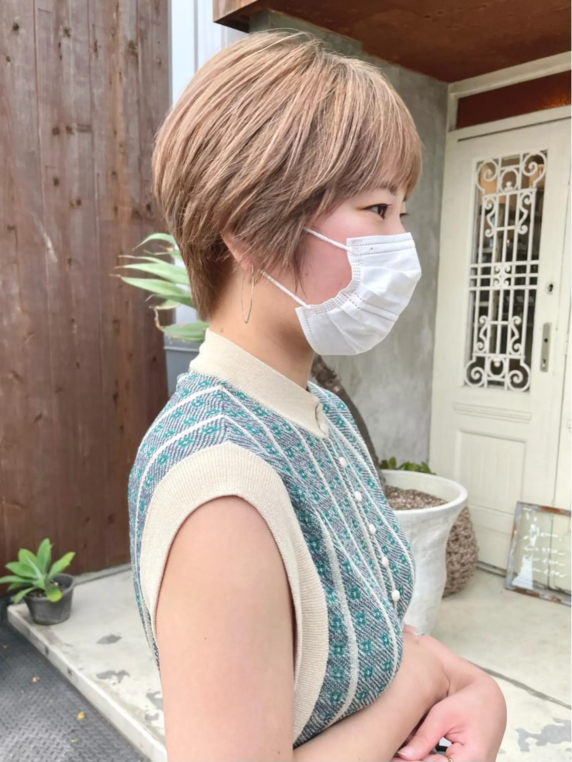 ショート 岡田 恭明のヘアスタイル