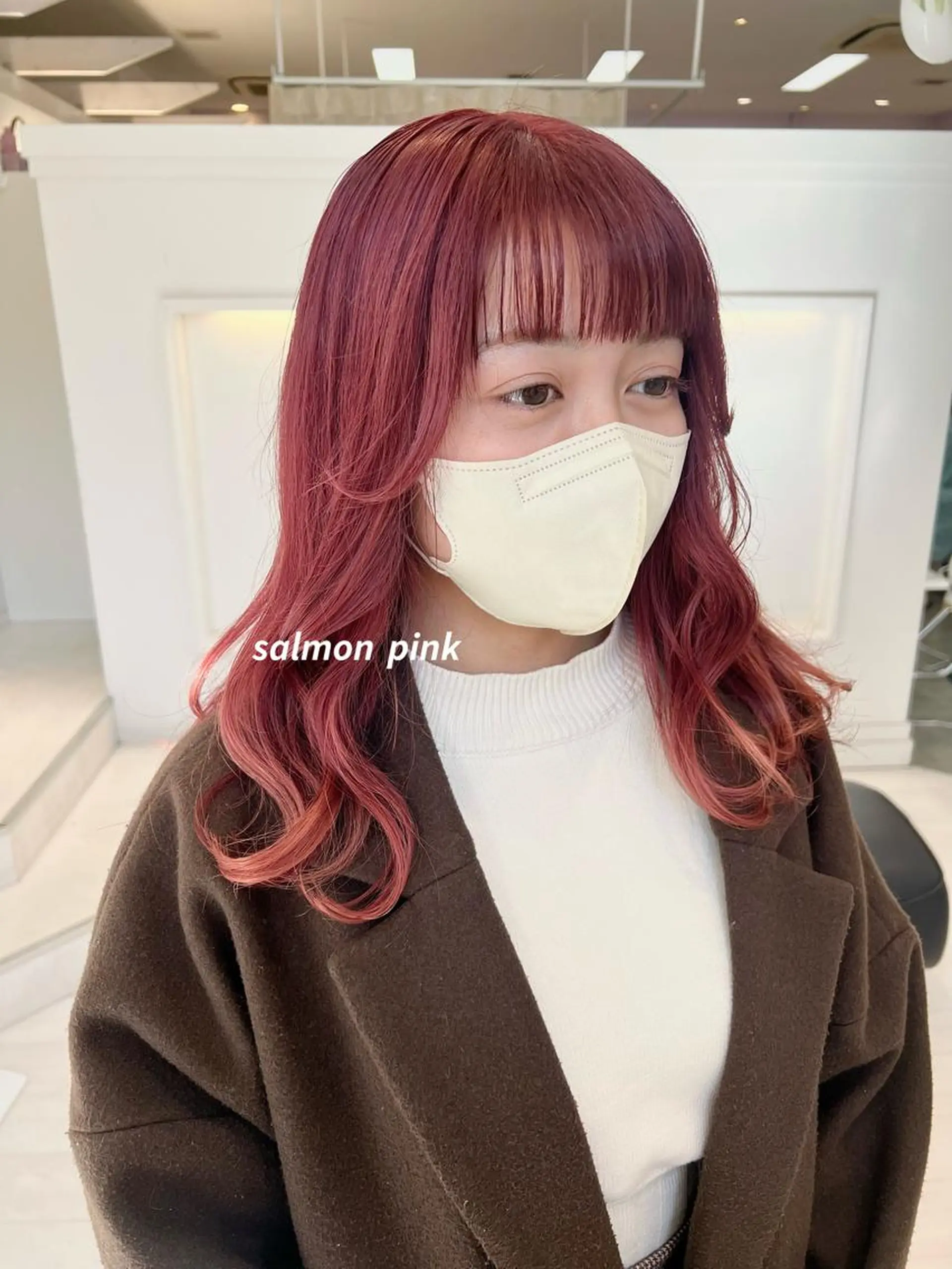 セミロング カラー Parve  Mix /板野妃莉のヘアスタイル