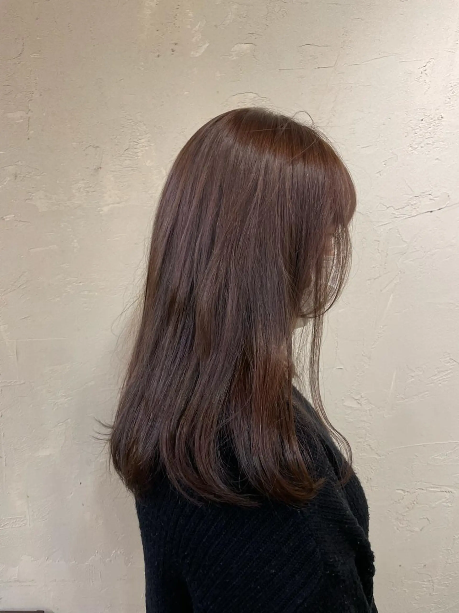 ロング カラー ヘアカラー トリートメント 馬場 瑞穂のヘアスタイル