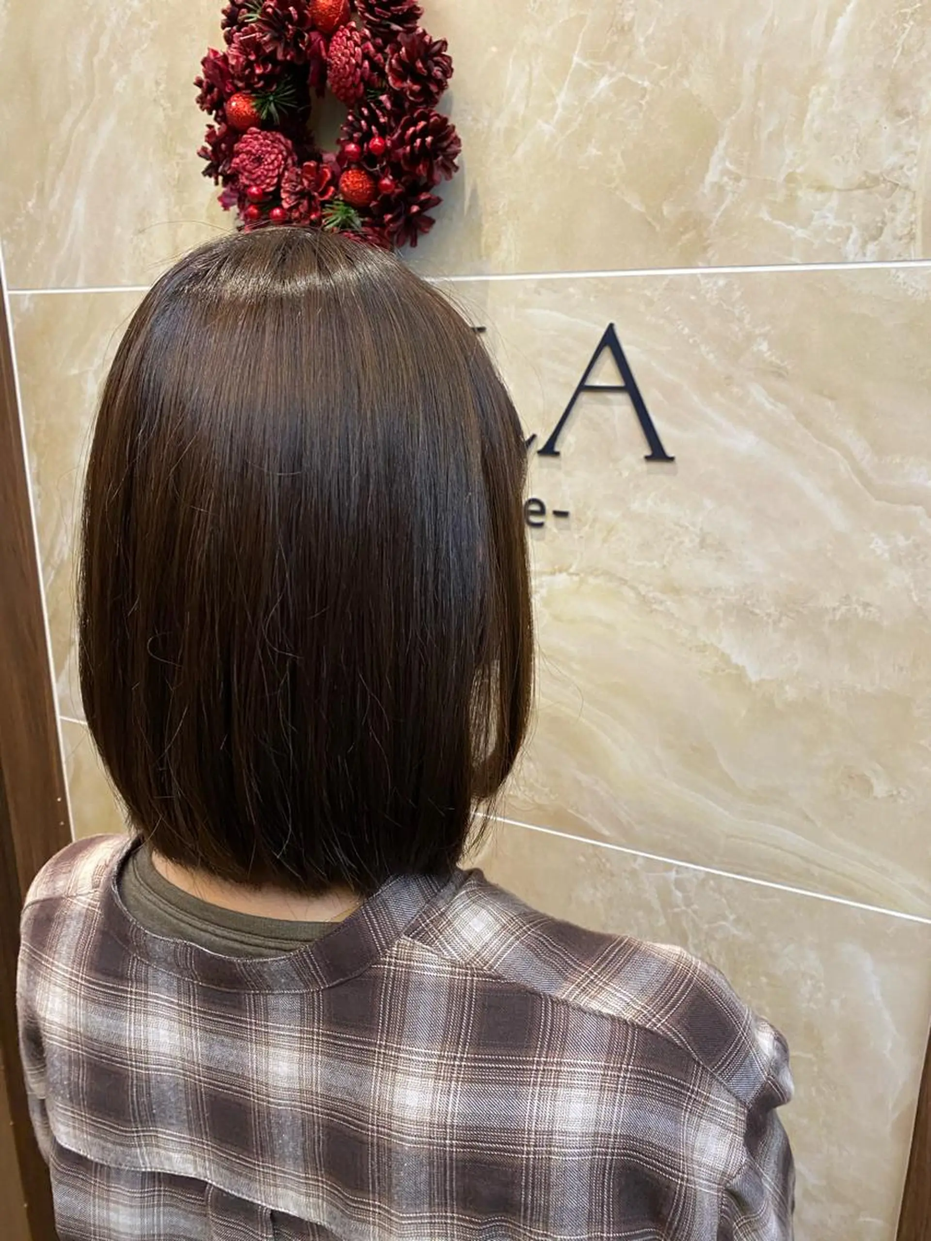ミディアム カラー MIRYI ricoのヘアスタイル