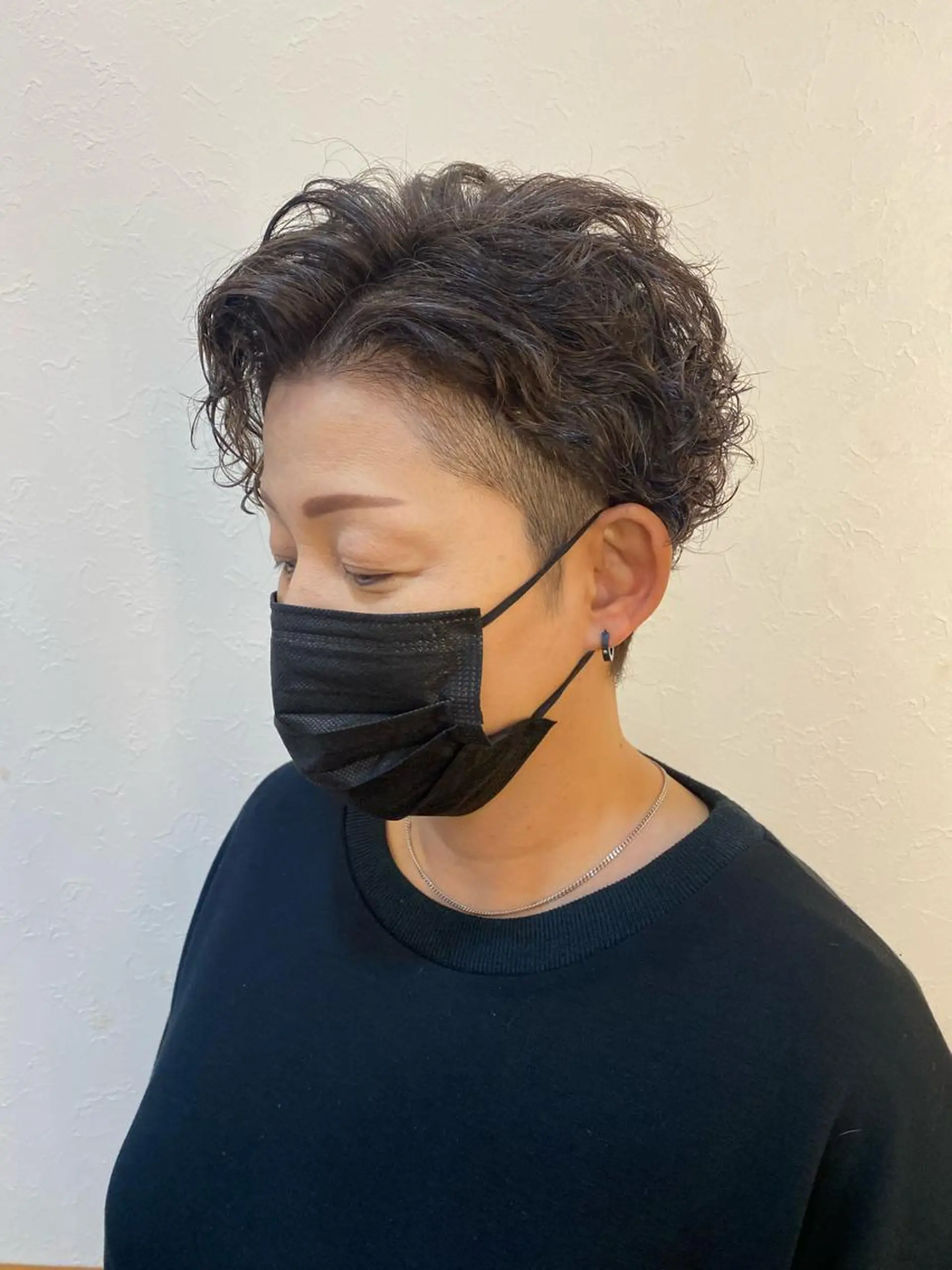 ショート カラー パーマ カット ヘアカラー トリートメント ✴︎ヒラガカナ✴︎ ECLAT HAIRのヘアスタイル