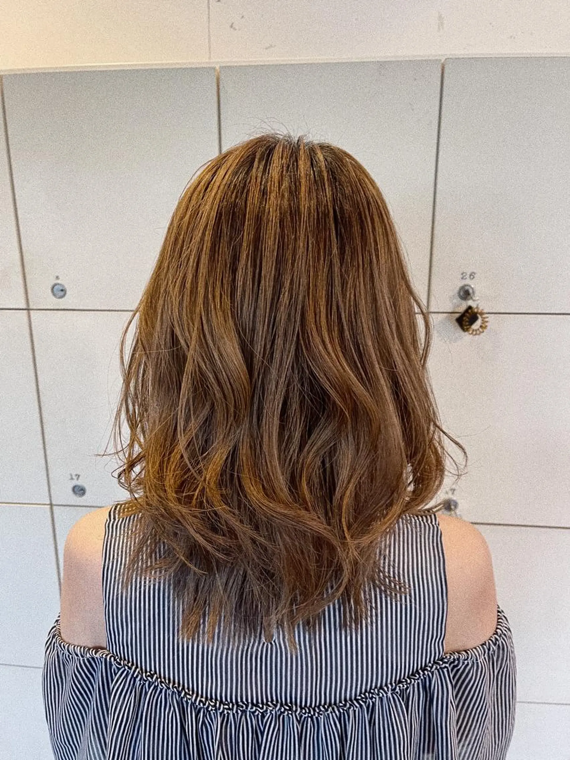 セミロング カラー カット ヘアカラー メンズスタイル /メンズパーマ/須藤のヘアスタイル