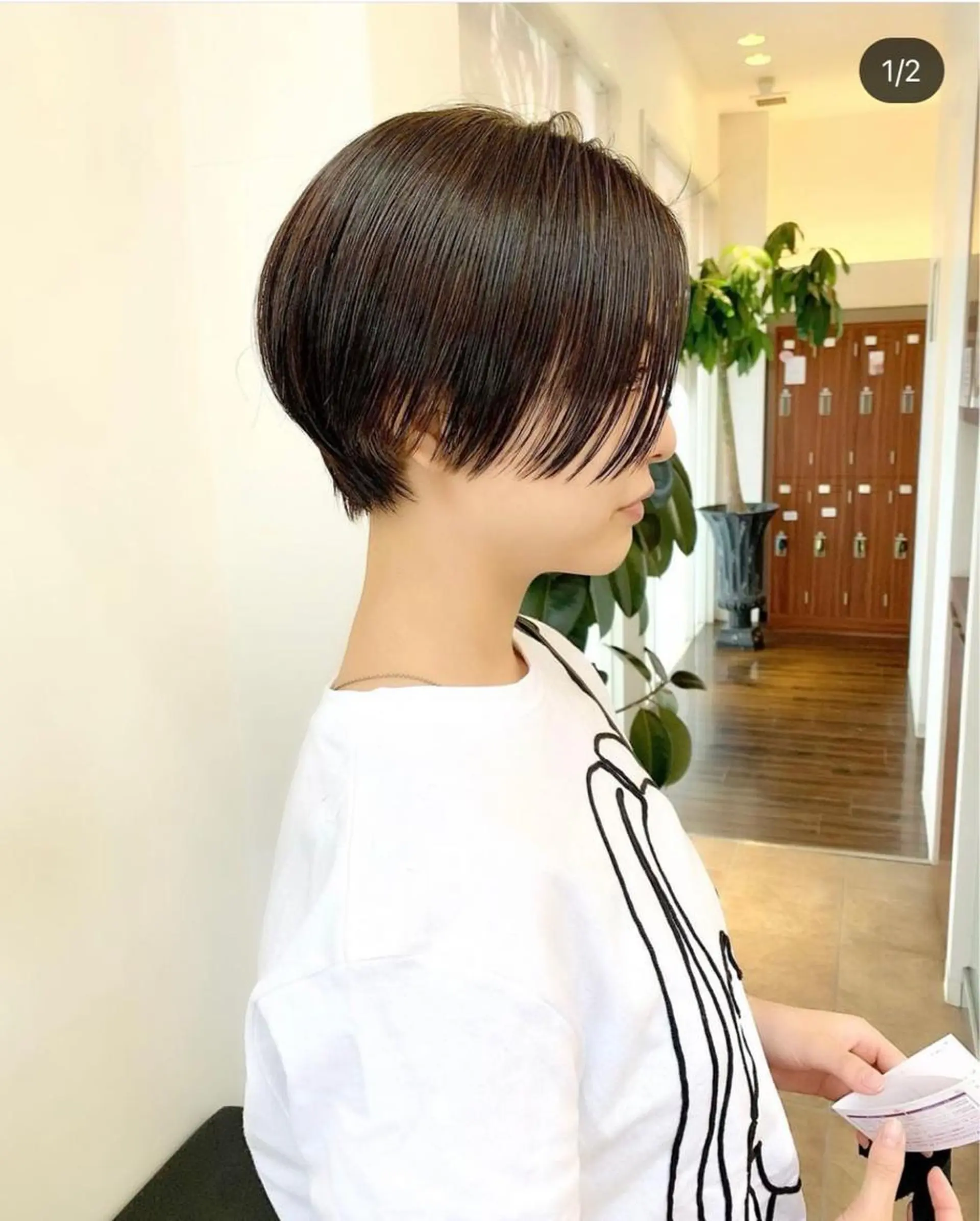 ショート momo 岡崎のヘアスタイル