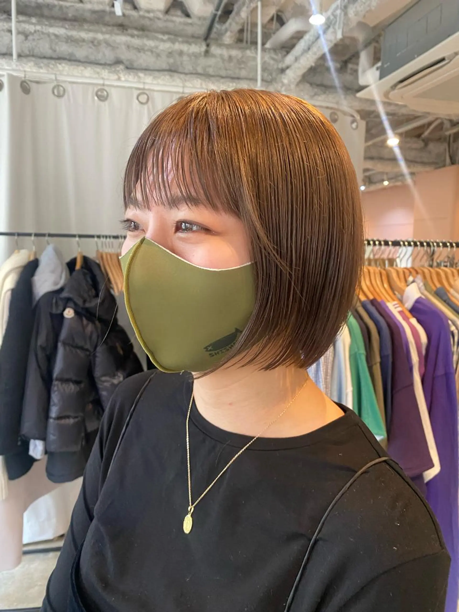 ショート カラー カット ヘアカラー トリートメント Hayashi Shioriのヘアスタイル