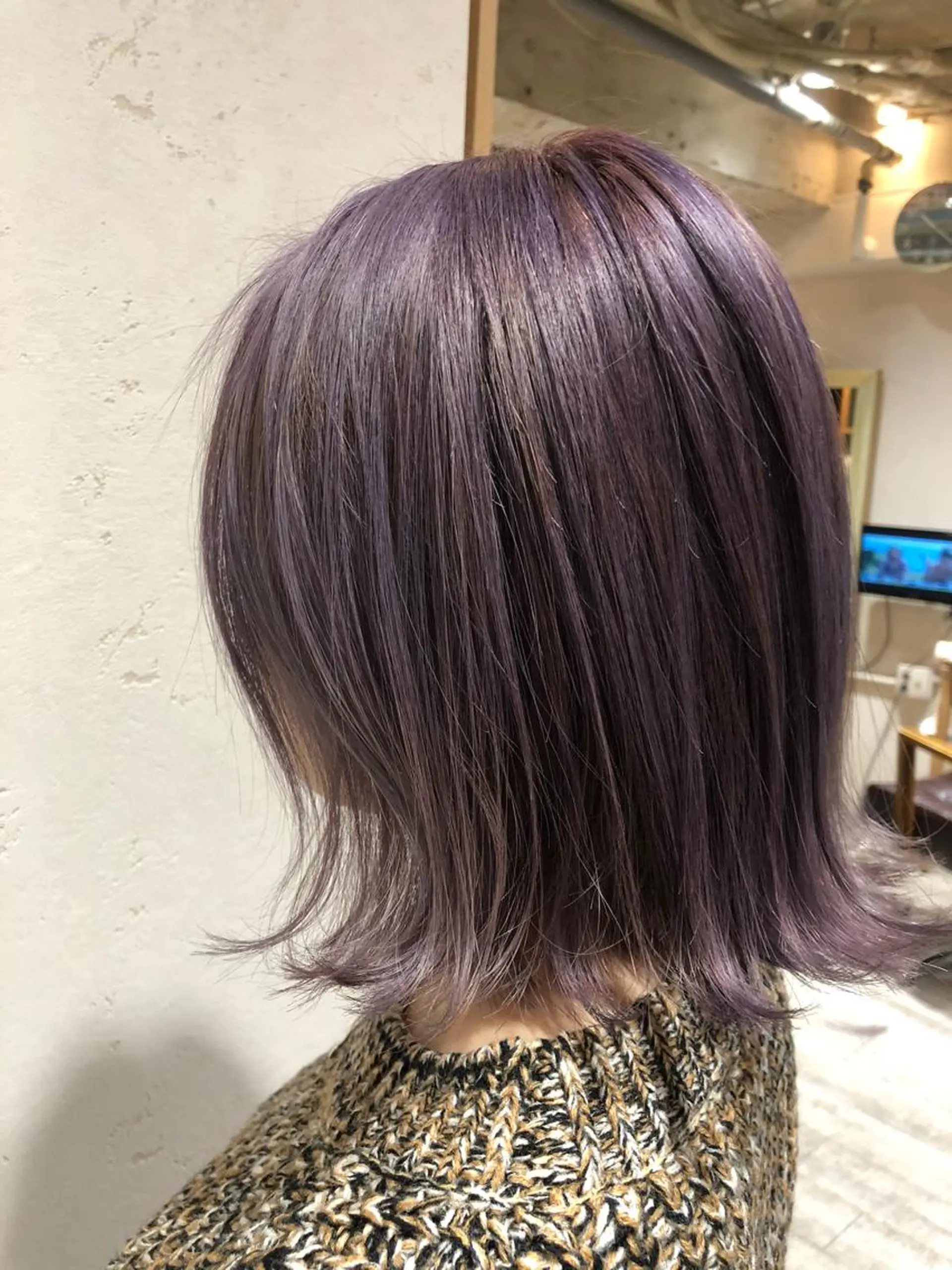 ミディアム カラー ダブルカラー イルミナカラー ラベンダーカラー Feria所属・カウンセリング重視 🌿‬Tsuyukiのヘアスタイル