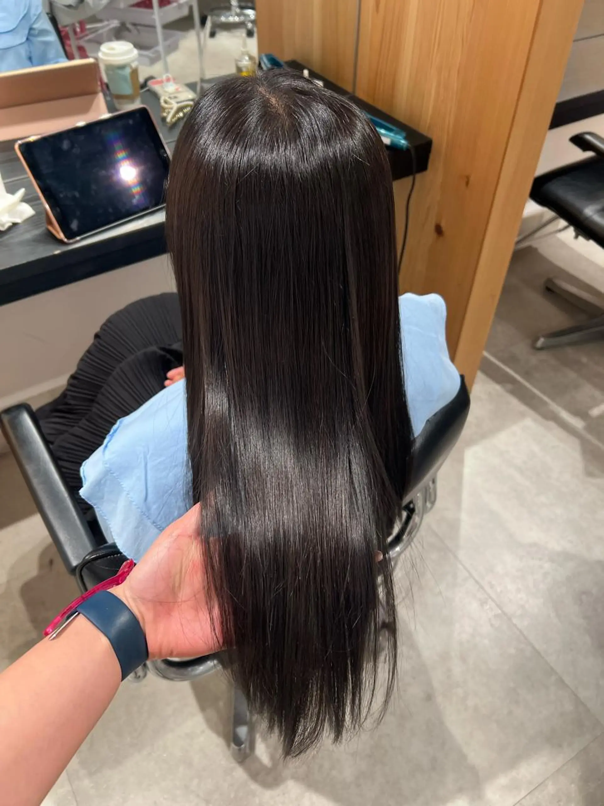 ロング ヘアカラー 縮毛矯正 トリートメント GO TO DAY 渋谷モディ店所属・艶髪 mayuka💖のヘアスタイル