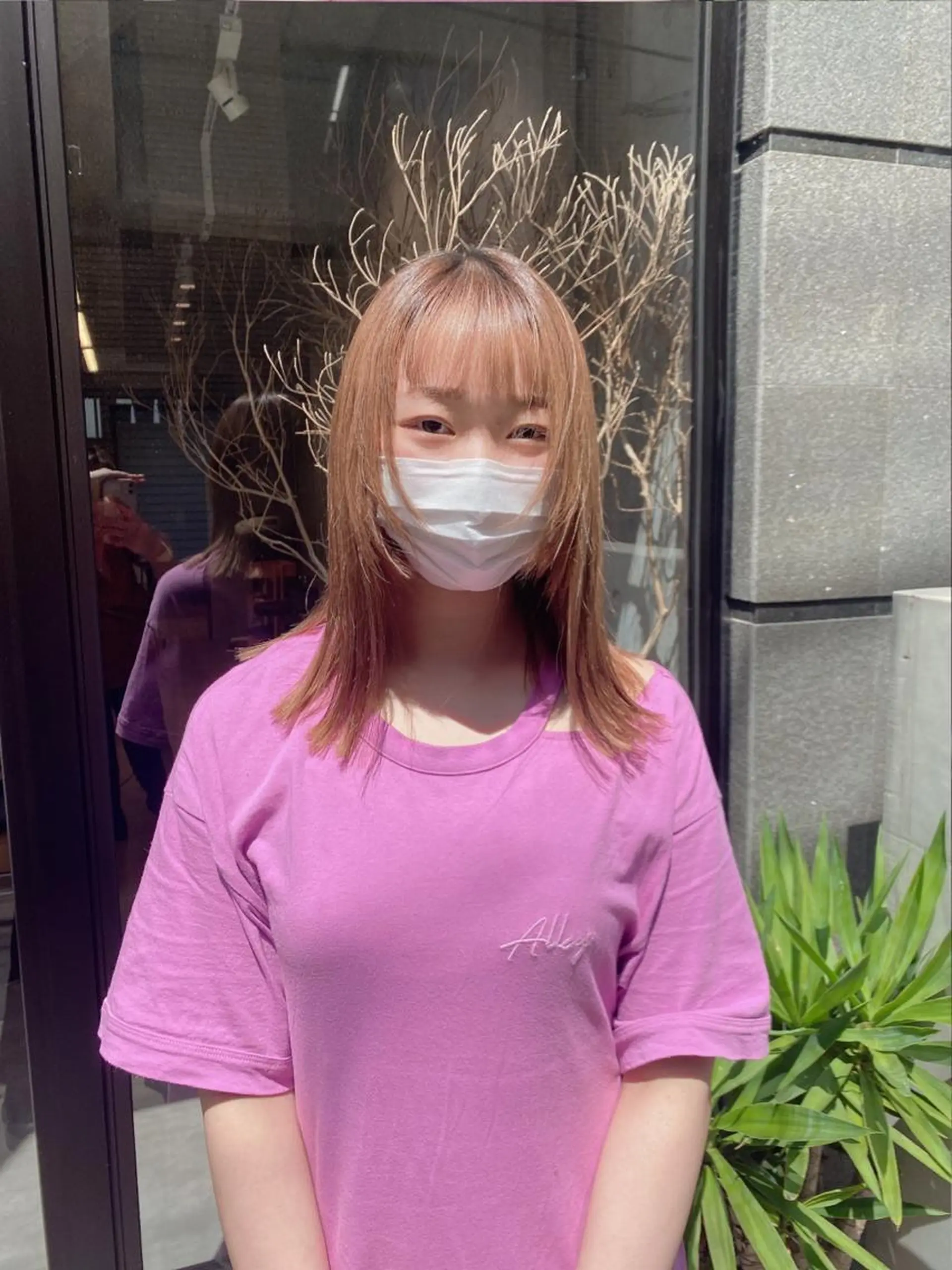 ミディアム 顔まわりレイヤー レイヤーカット カット kaho🧸 / 大人styleのヘアスタイル