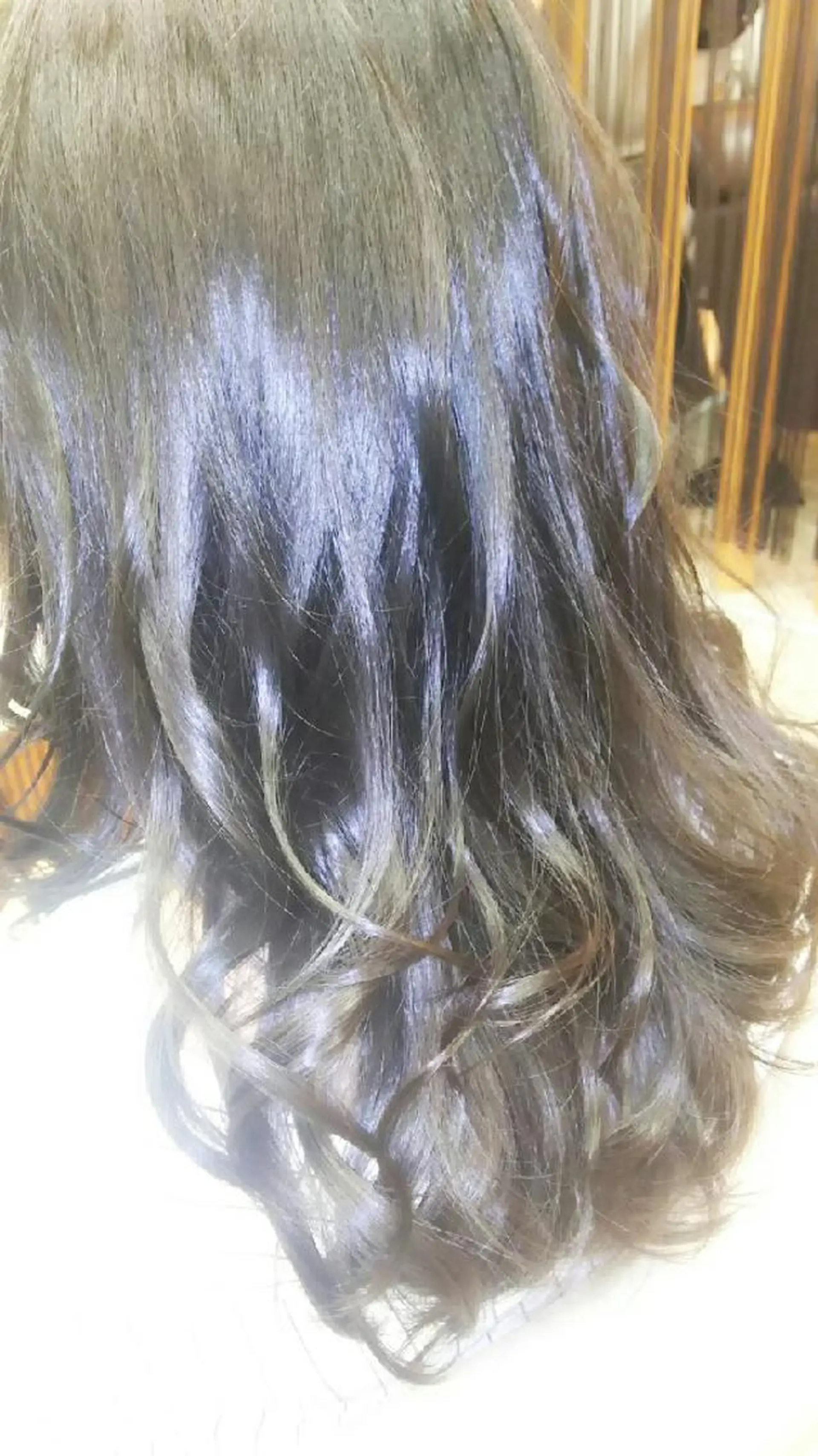 ロング カラー グレージュ 脇田 雄大のヘアスタイル