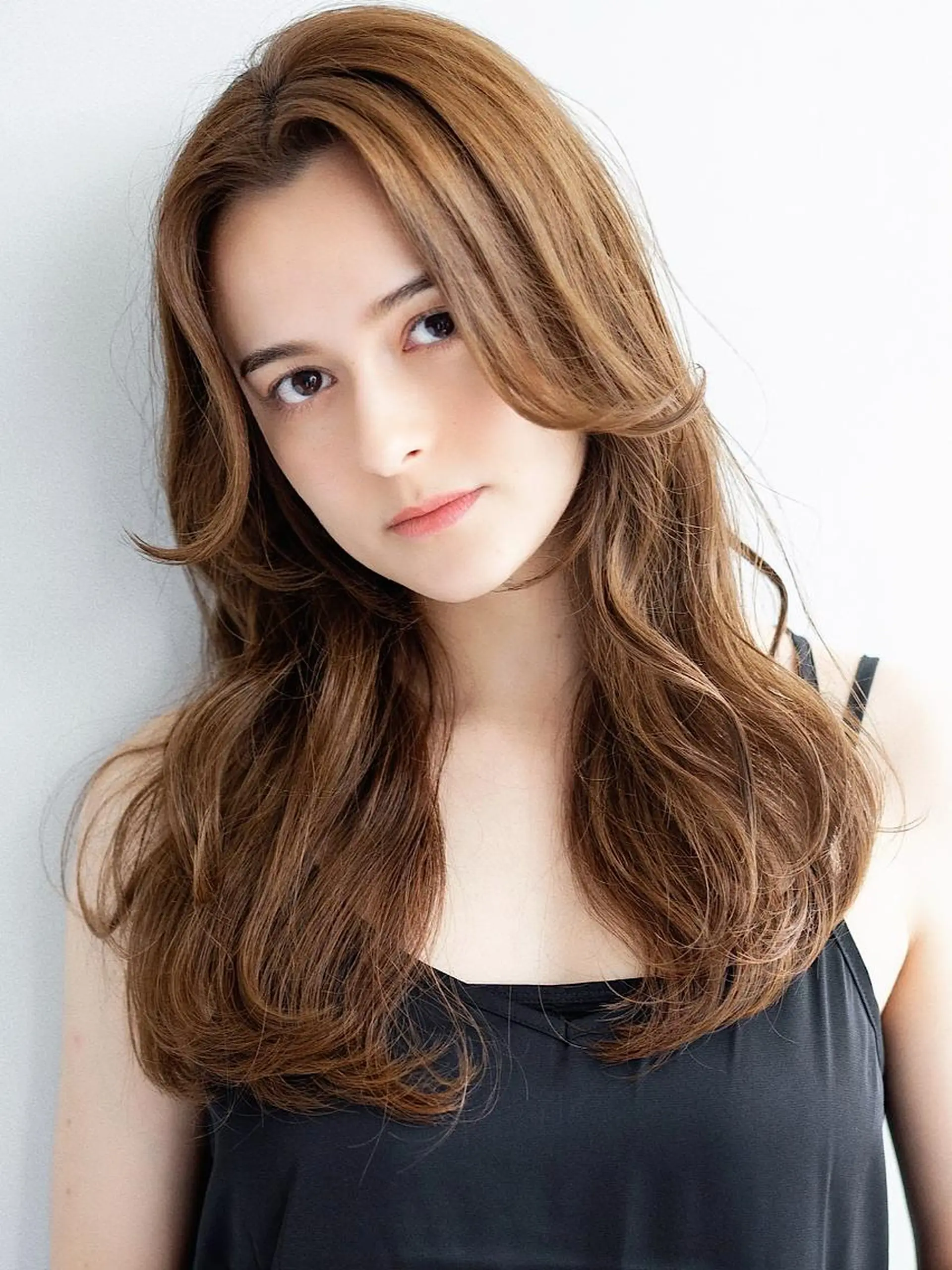 ロング カラー パーマ カット ヘアカラー パーマ "オトナ髪”/ LAKA TOCCAのヘアスタイル