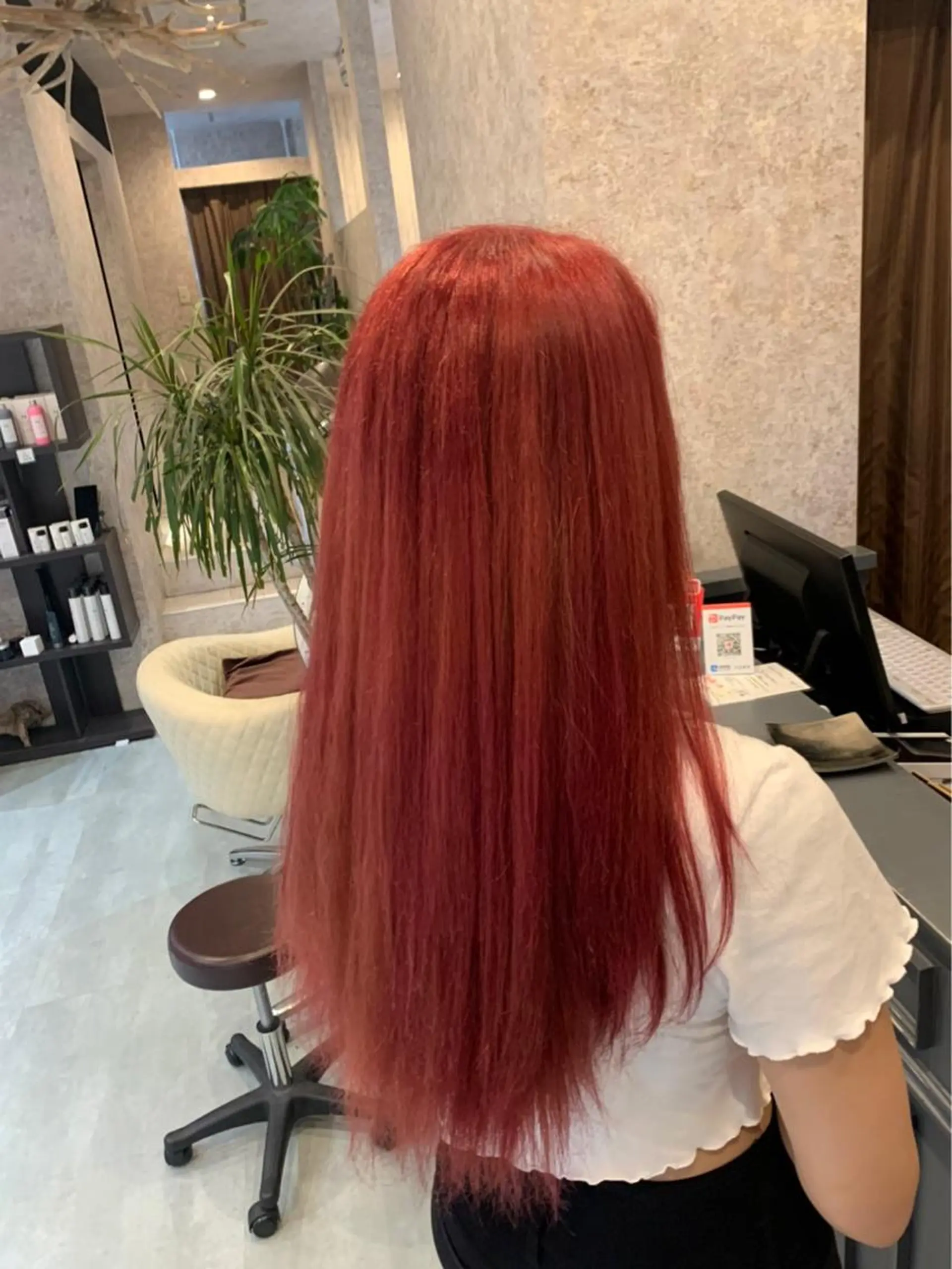 ロング カラー カシス 💈Blanco💈 カラー&ケア🌈のヘアスタイル
