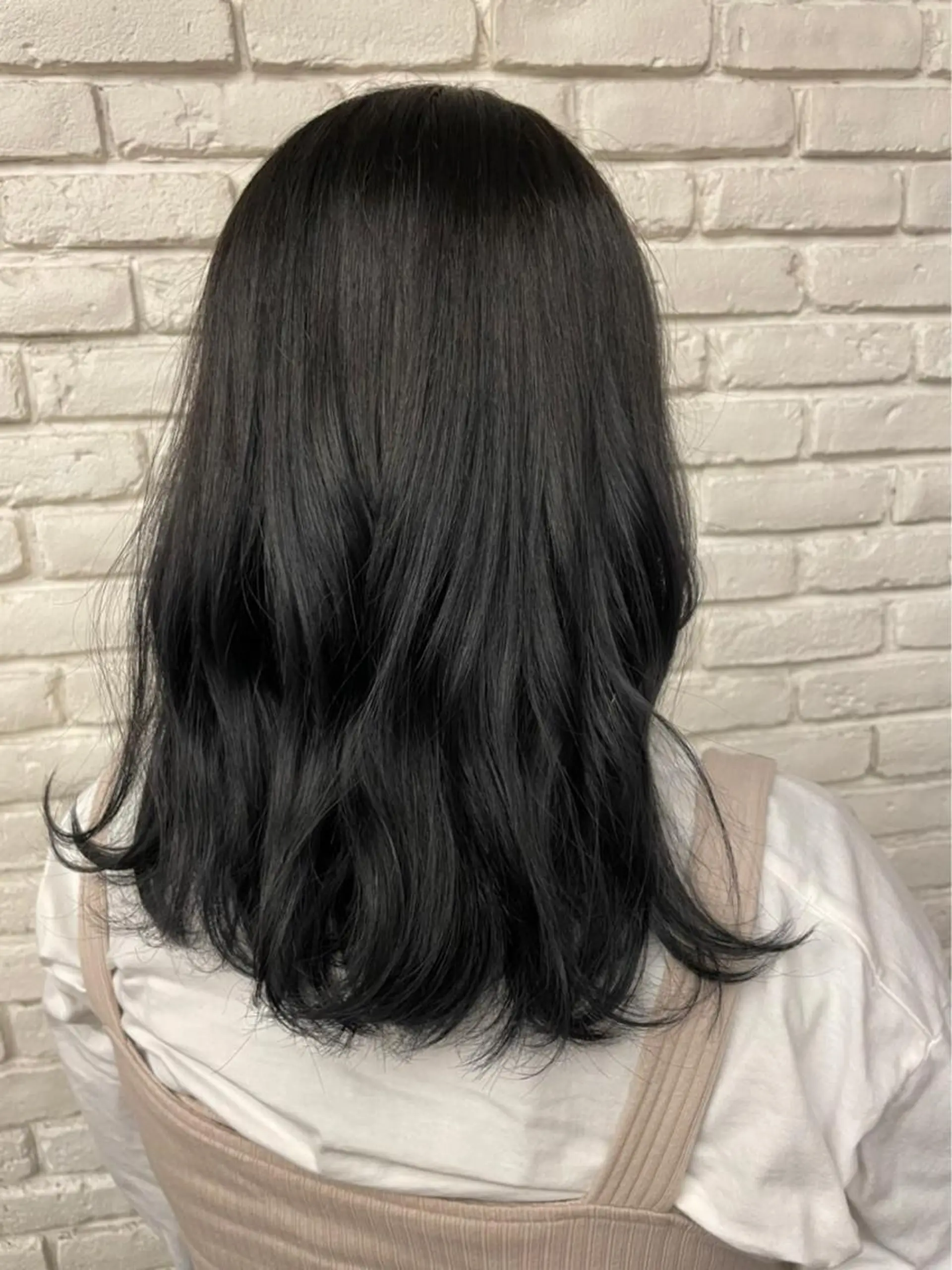 セミロング 🍑まき/カット /髪質改善カラー🍑のヘアスタイル
