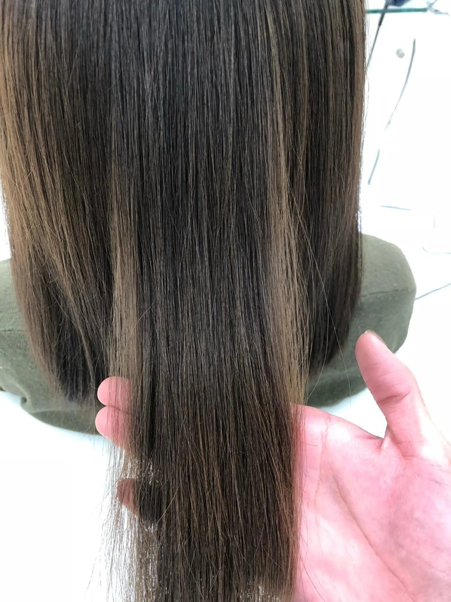 セミロング カラー hair Freak所属・佐藤 祥太のヘアスタイル