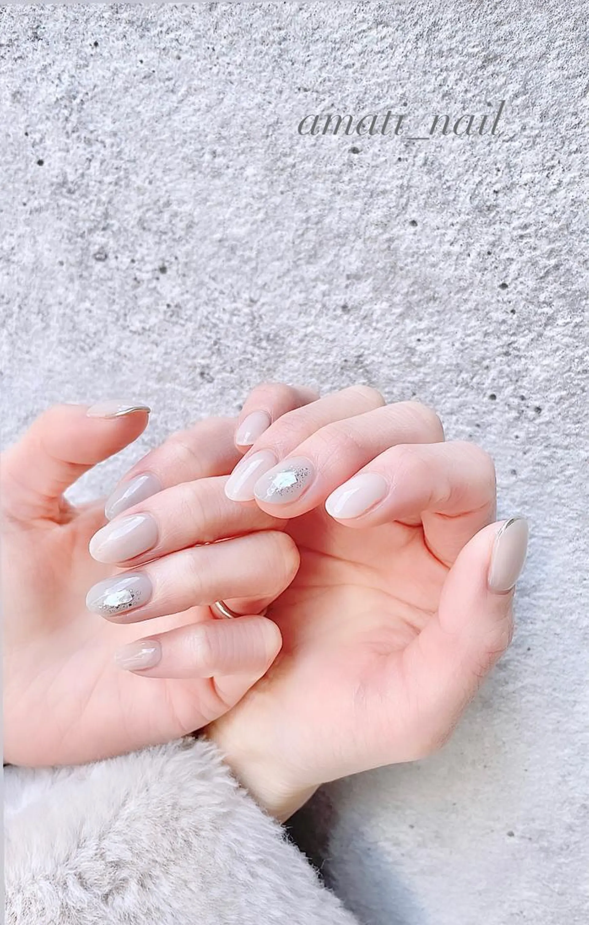 ネイル アニマル柄 マグネットネイル ミラーネイル ニュアンスネイル ワンカラーネイル ハンドネイル amati_nail TAKAKOのネイルデザイン