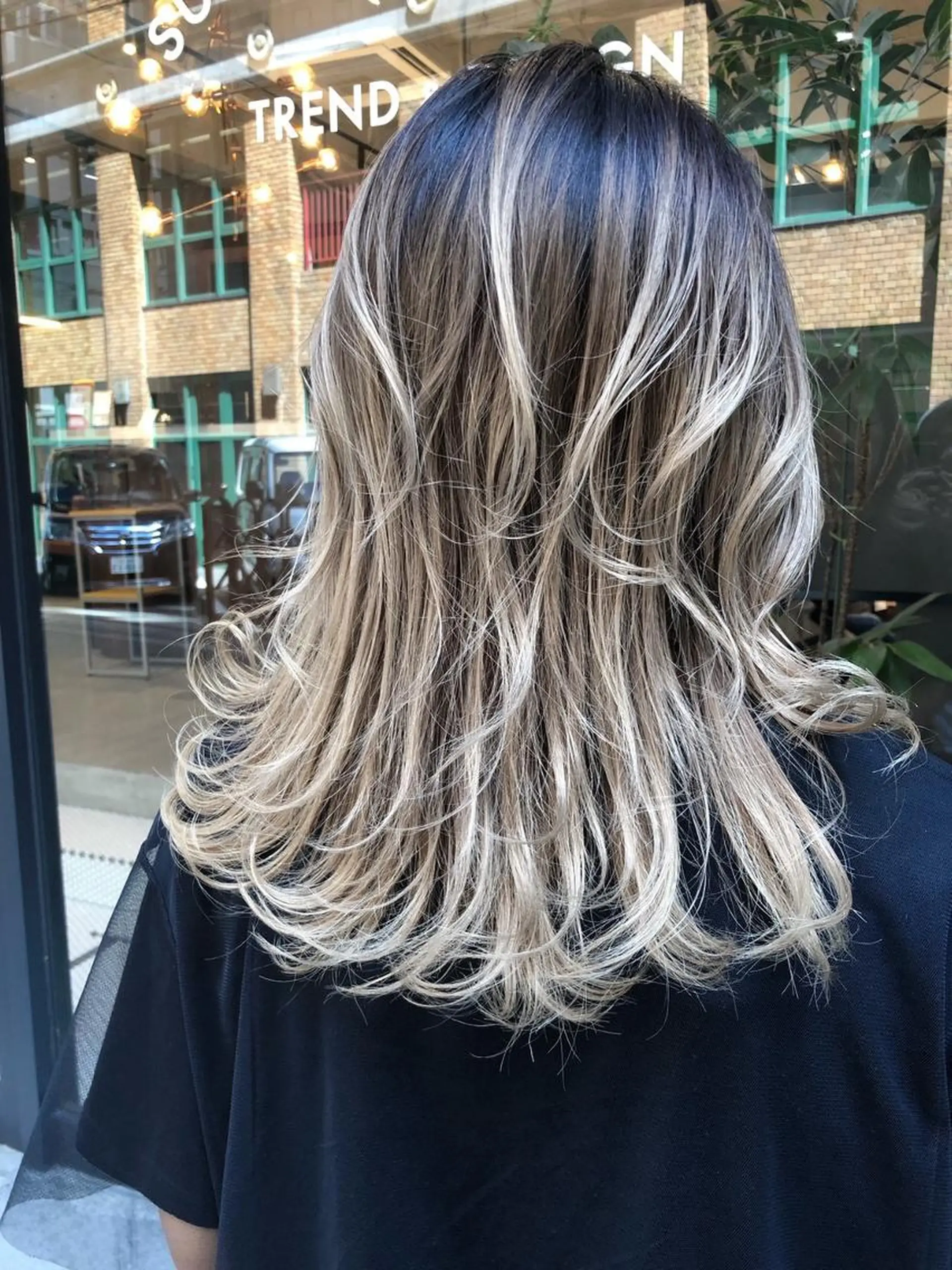 ロング カラー トリートメント ルービック 奈良のヘアスタイル