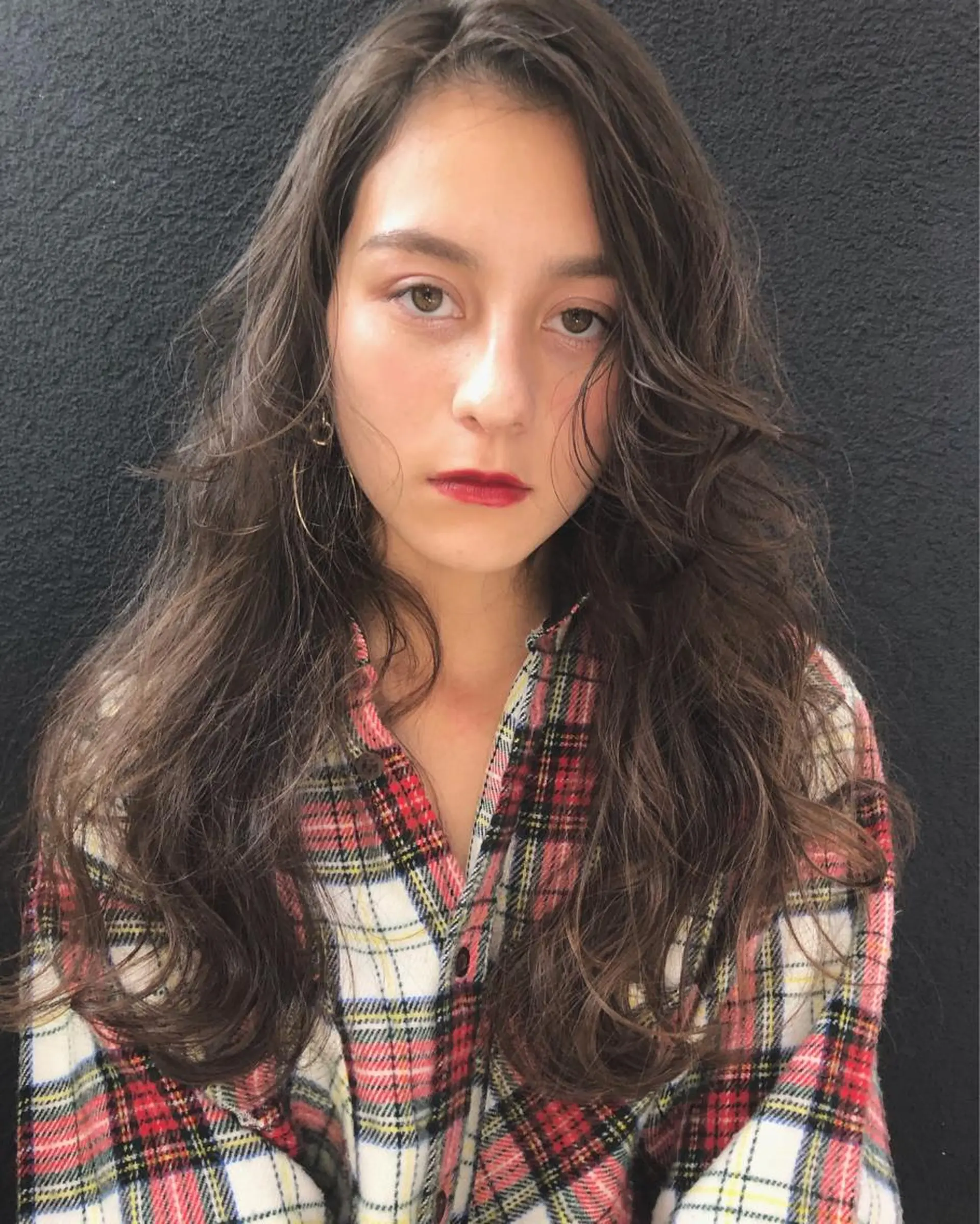 ロング カラー カット ヘアセット moana surfriderのヘアスタイル