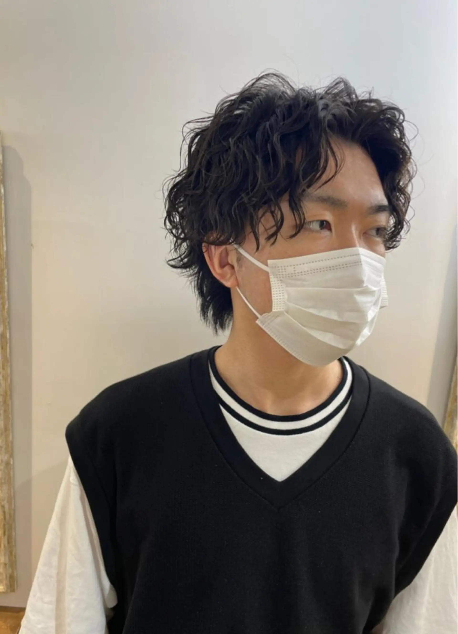 ミディアム 渋谷 ミモザワークス タニグチヨシユキのヘアスタイル