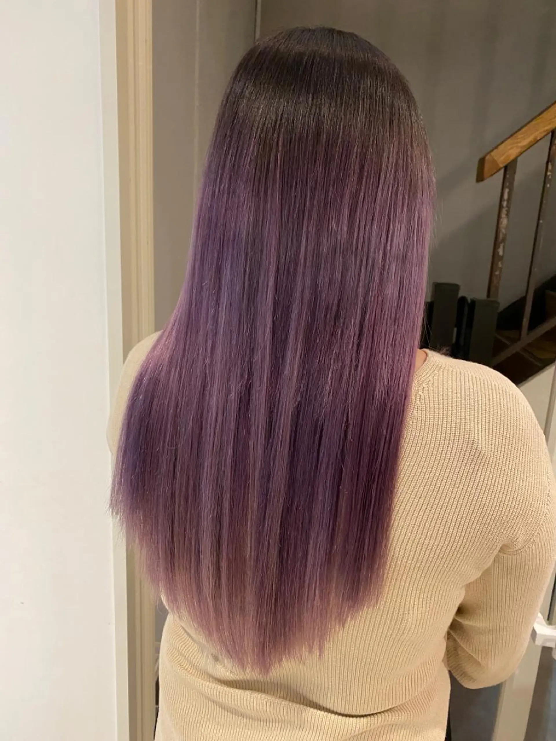 ロング 🌈評価No.1🌈 艶髪カラー❌エクステのヘアスタイル