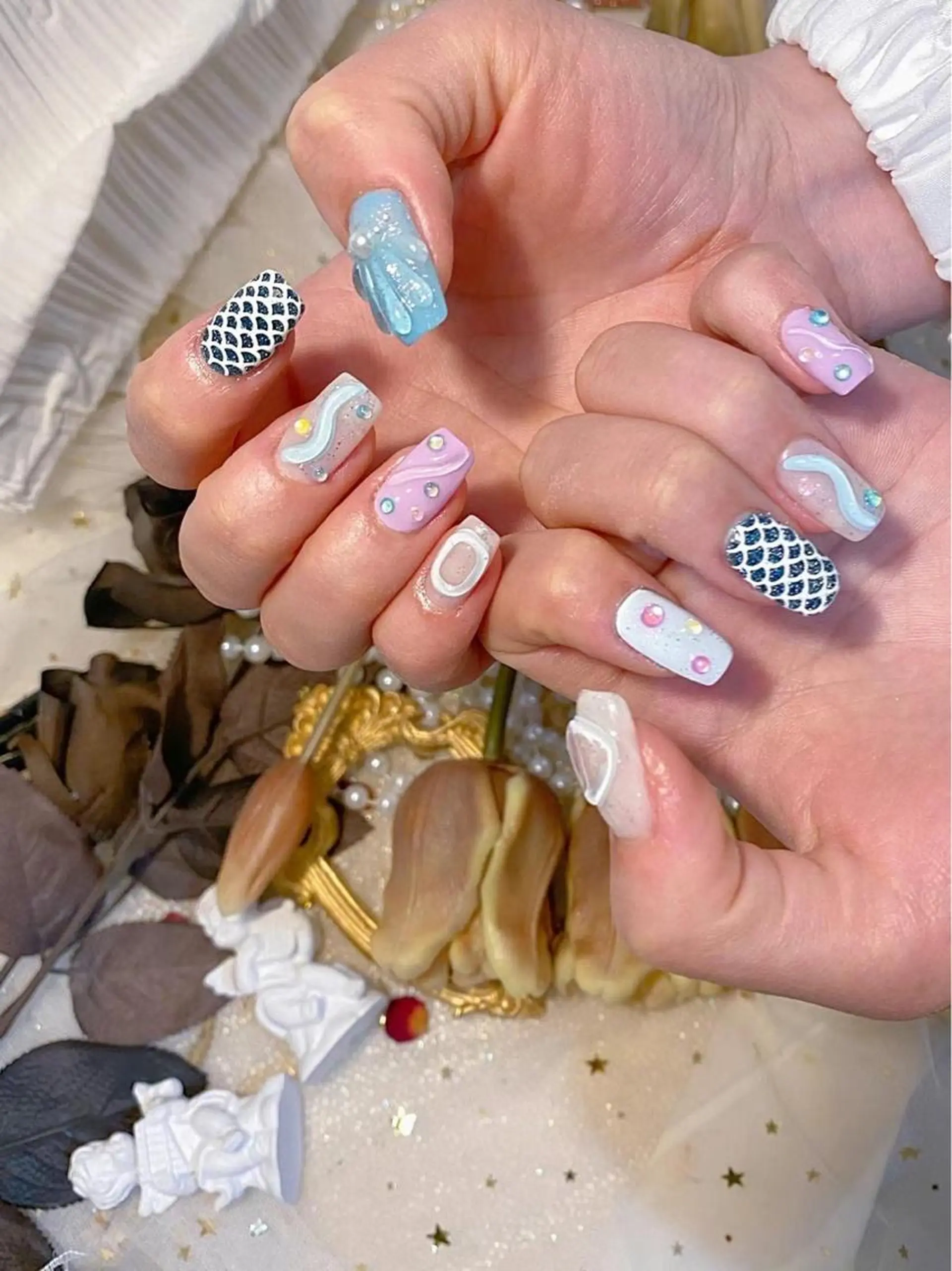 ネイル クリアネイル Babarla nailのネイルデザイン