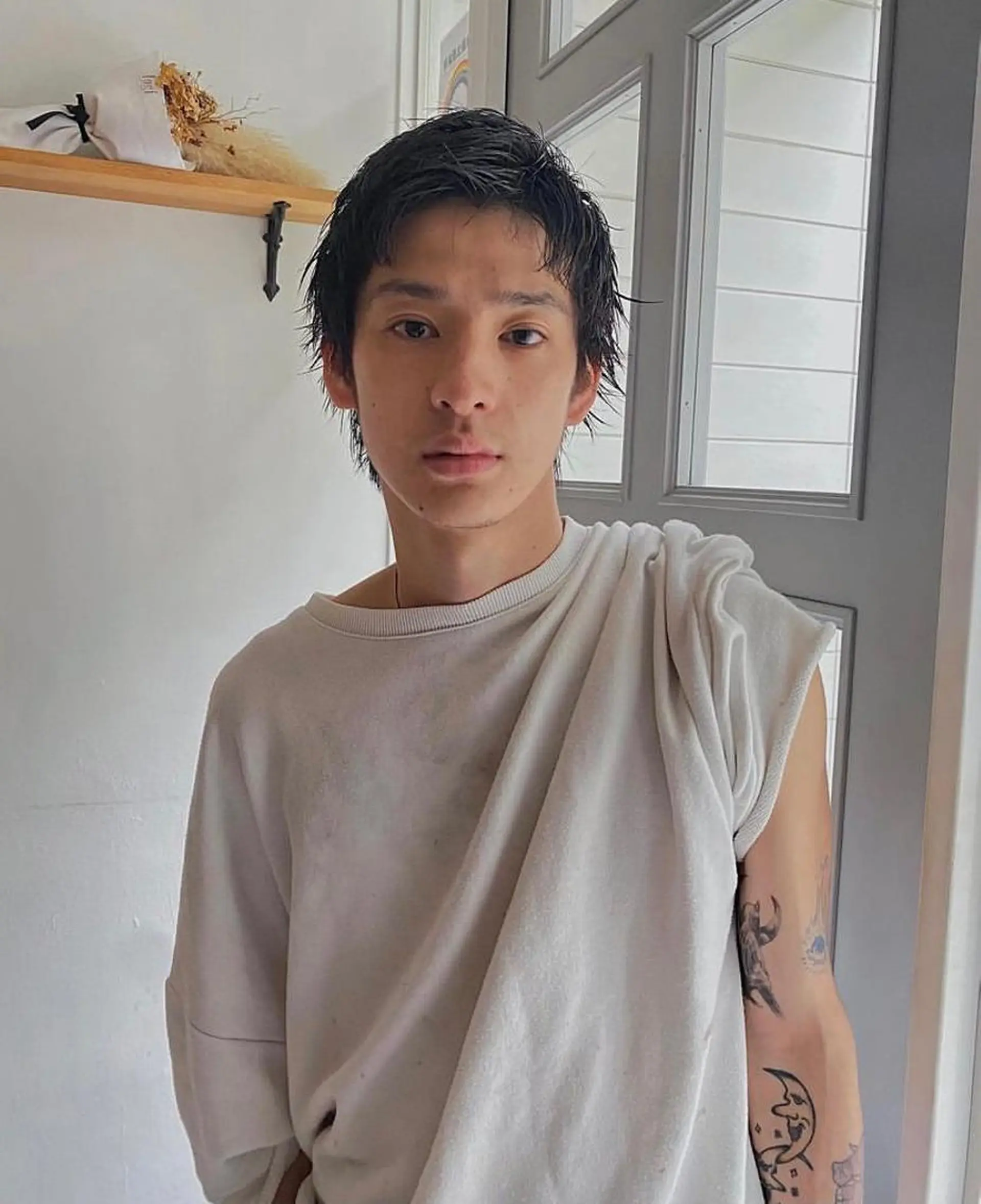 ショート パーマ メンズ 【メンズ特化】 村越　匡徒のヘアスタイル