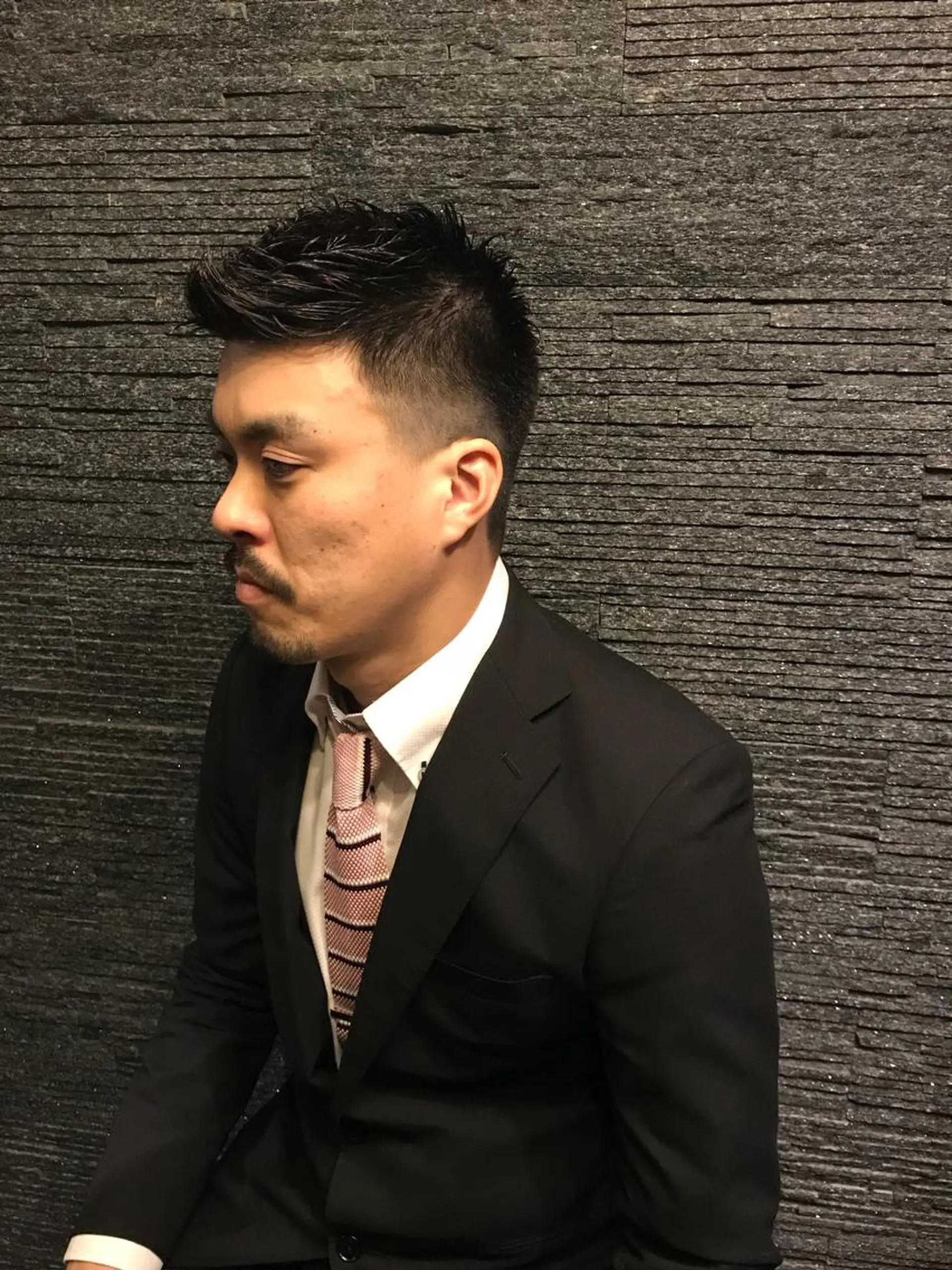 ショート パーマ メンズ 山田 香菜のヘアスタイル