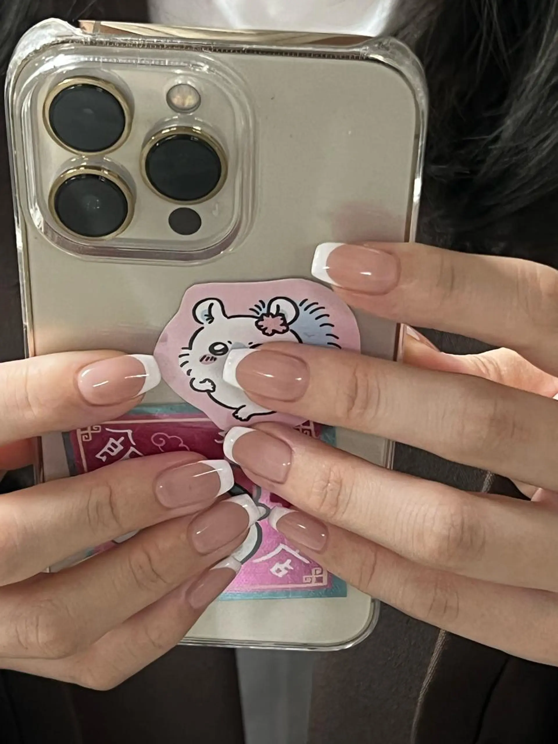 ネイル フレンチネイル シンプルネイル ハンドネイル DECLIC nail maoのネイルデザイン