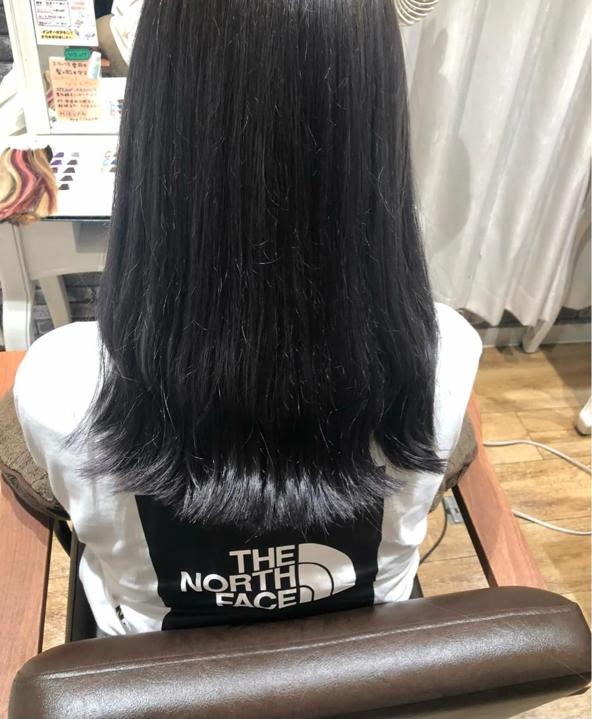 カラー グレージュ えばら まい/attraのヘアスタイル