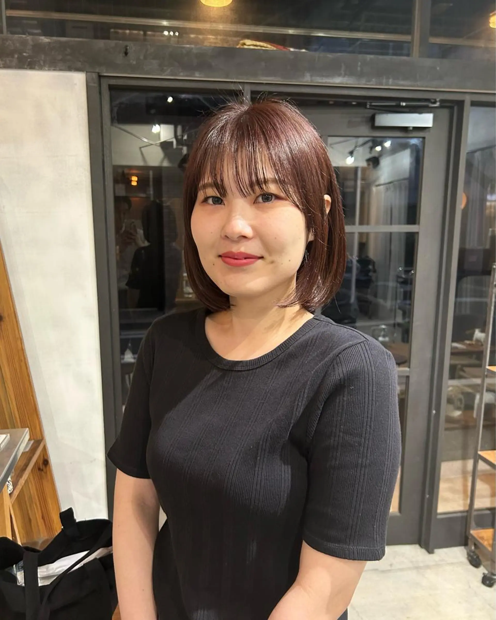 ショート カラー ピンクカラー ヘアカラー fon▶松野 翔のヘアスタイル
