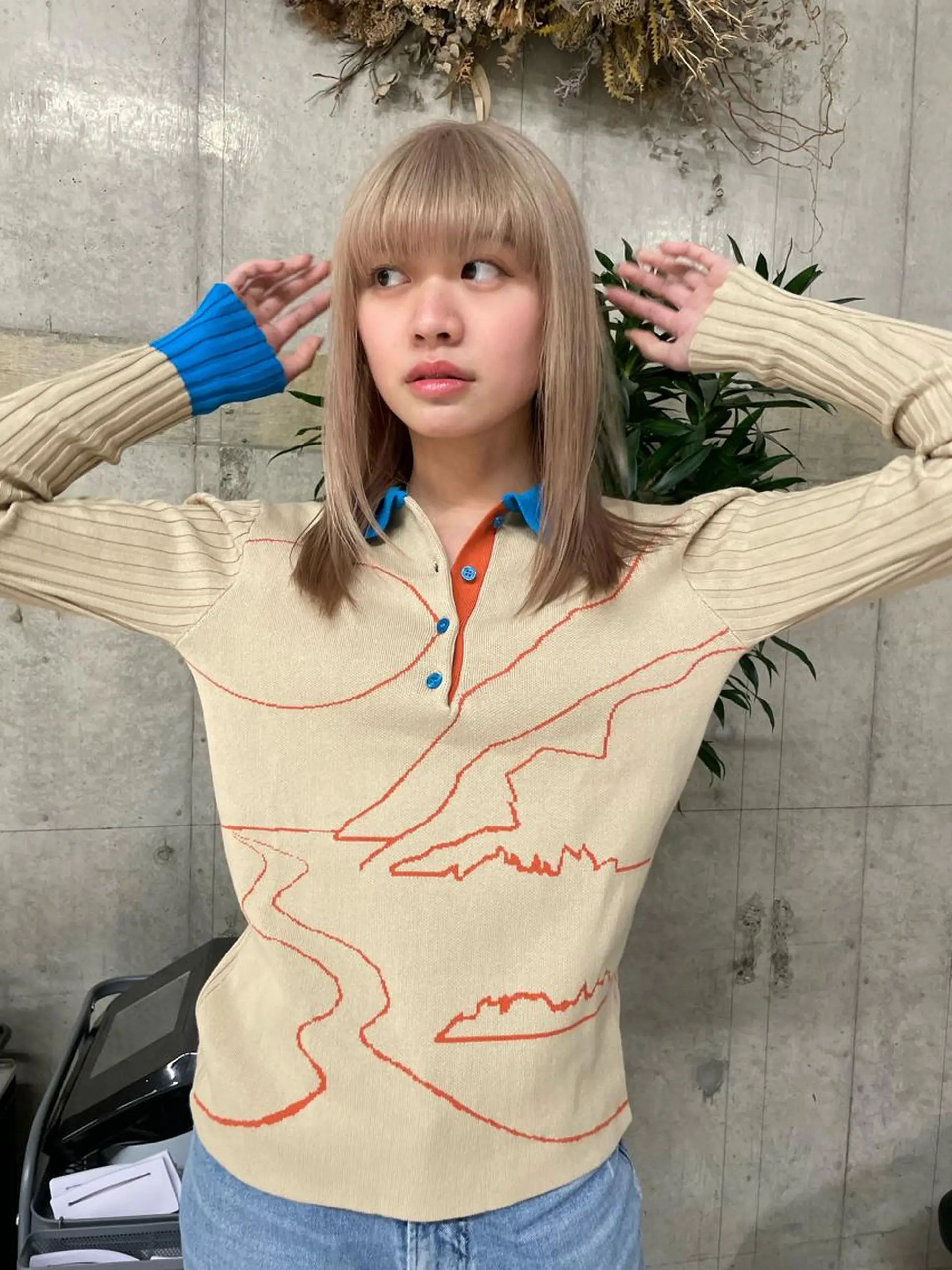 カラー wewe: momoeのヘアスタイル