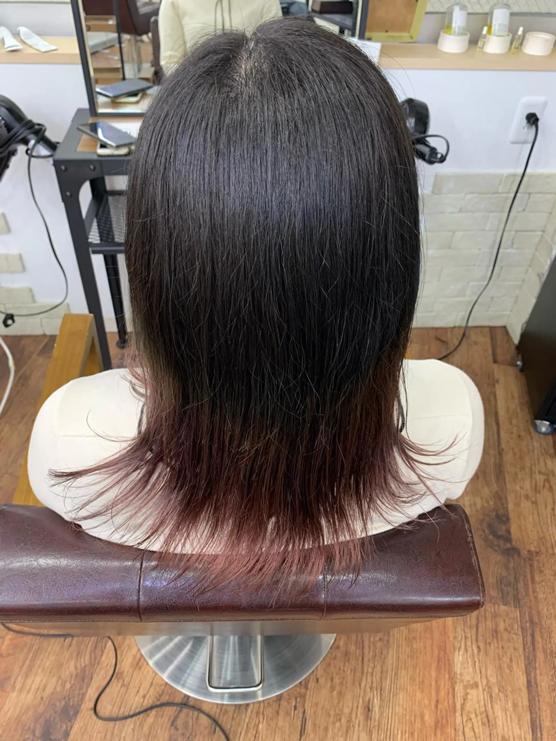 ミディアム カラー クセを最大限に活かす メンズパーマ奈良大祐のヘアスタイル