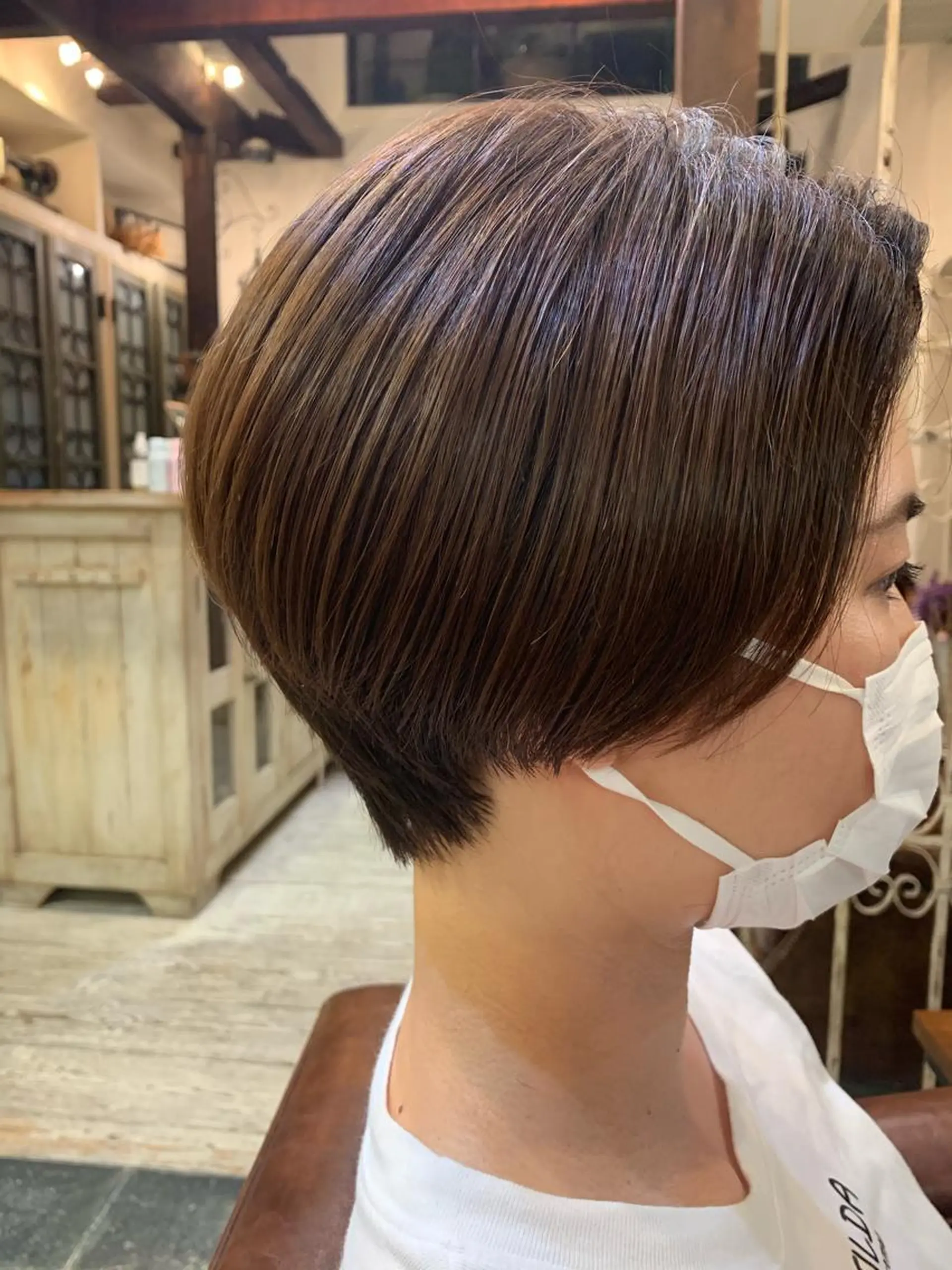 ショート リピーター多数🌟 メンズ限定　松本理沙のヘアスタイル