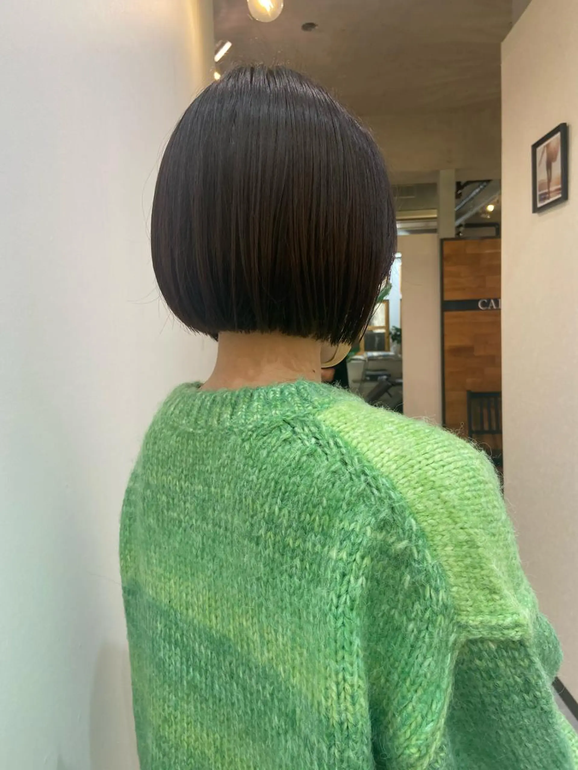 ショート カラー カット ヘアカラー トリートメント 田中 あやなのヘアスタイル