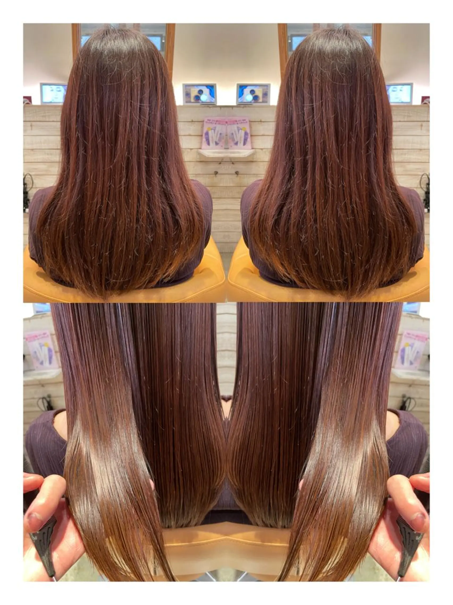 ロング 髪質改善 across hair design武蔵小杉店所属・/本物の髪質改善/ 古川新のヘアスタイル