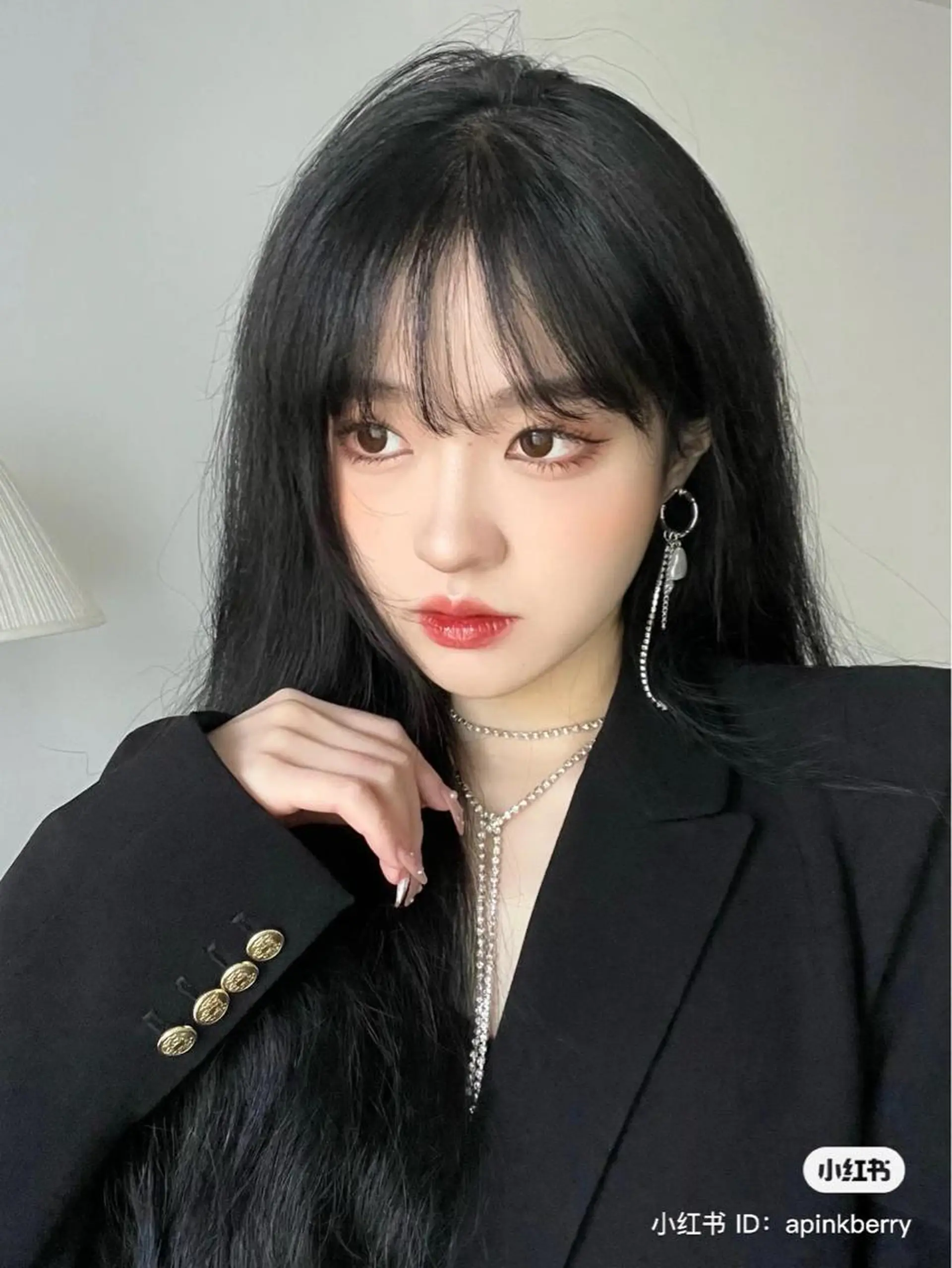 ロング 韓国風ヘア ワンホンヘア カット ヘアカラー トリートメント 韓国/レイヤー NOISM天王寺のヘアスタイル