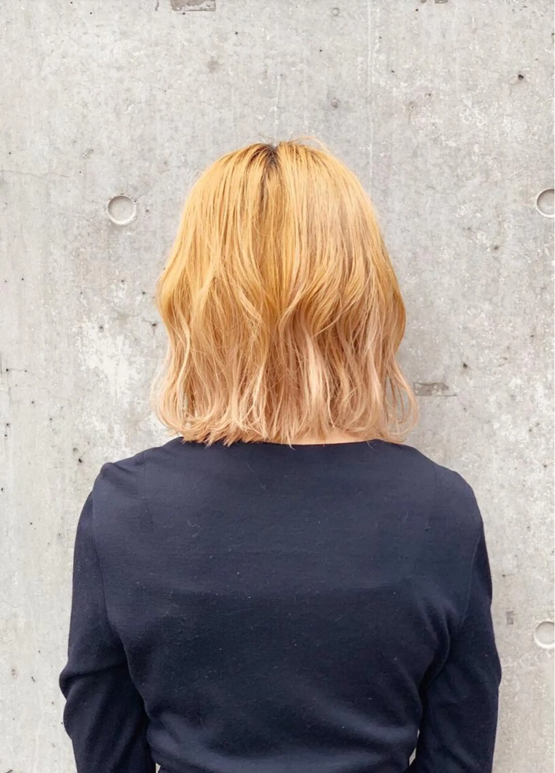 ミディアム ヘアカラー 勝谷 悟史のヘアスタイル