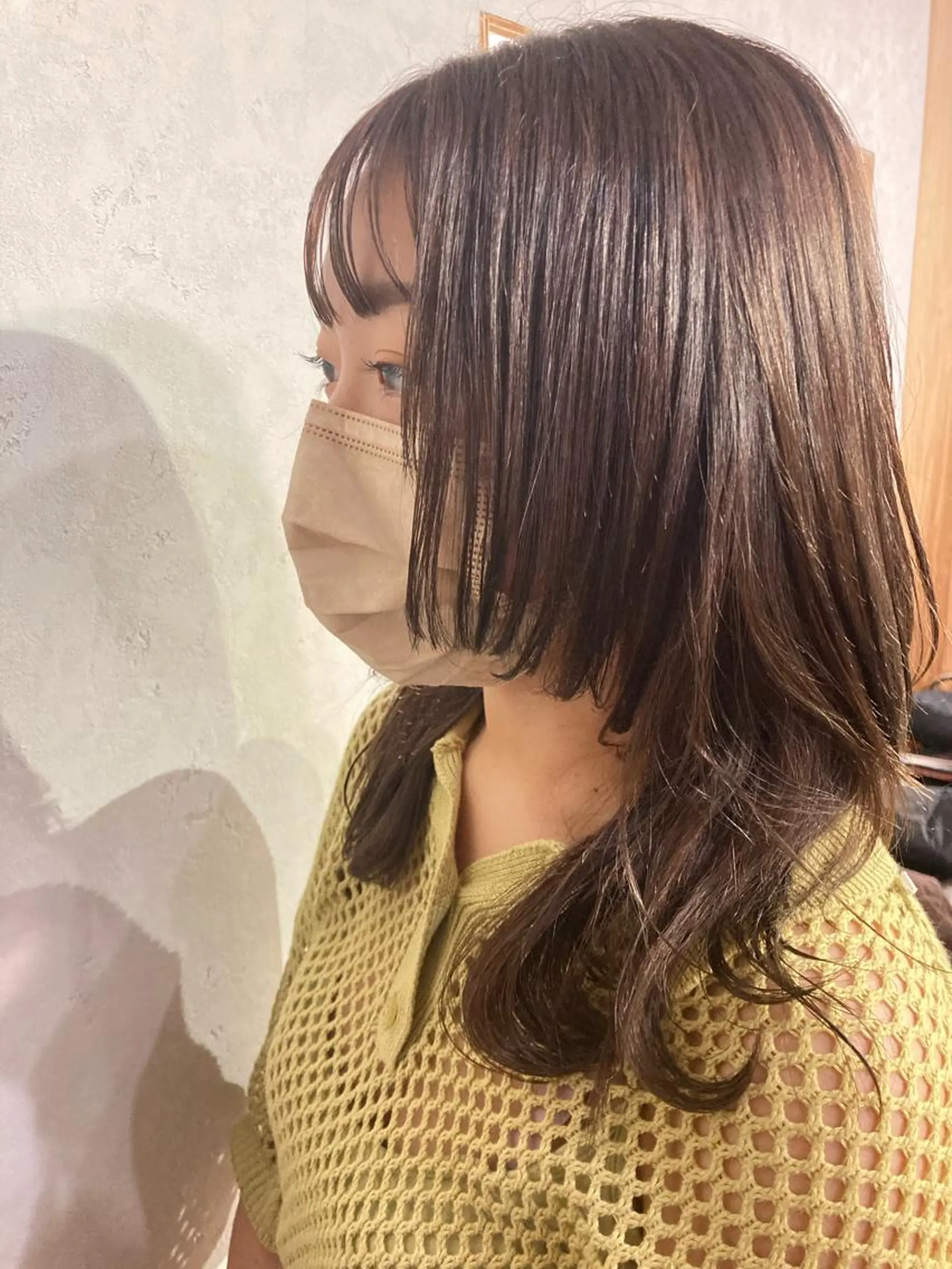ロング カラー ロング ウルフカット カット ヘアカラー トリートメント 🌸髪質改善特化🌸 店長　ゆうやのヘアスタイル