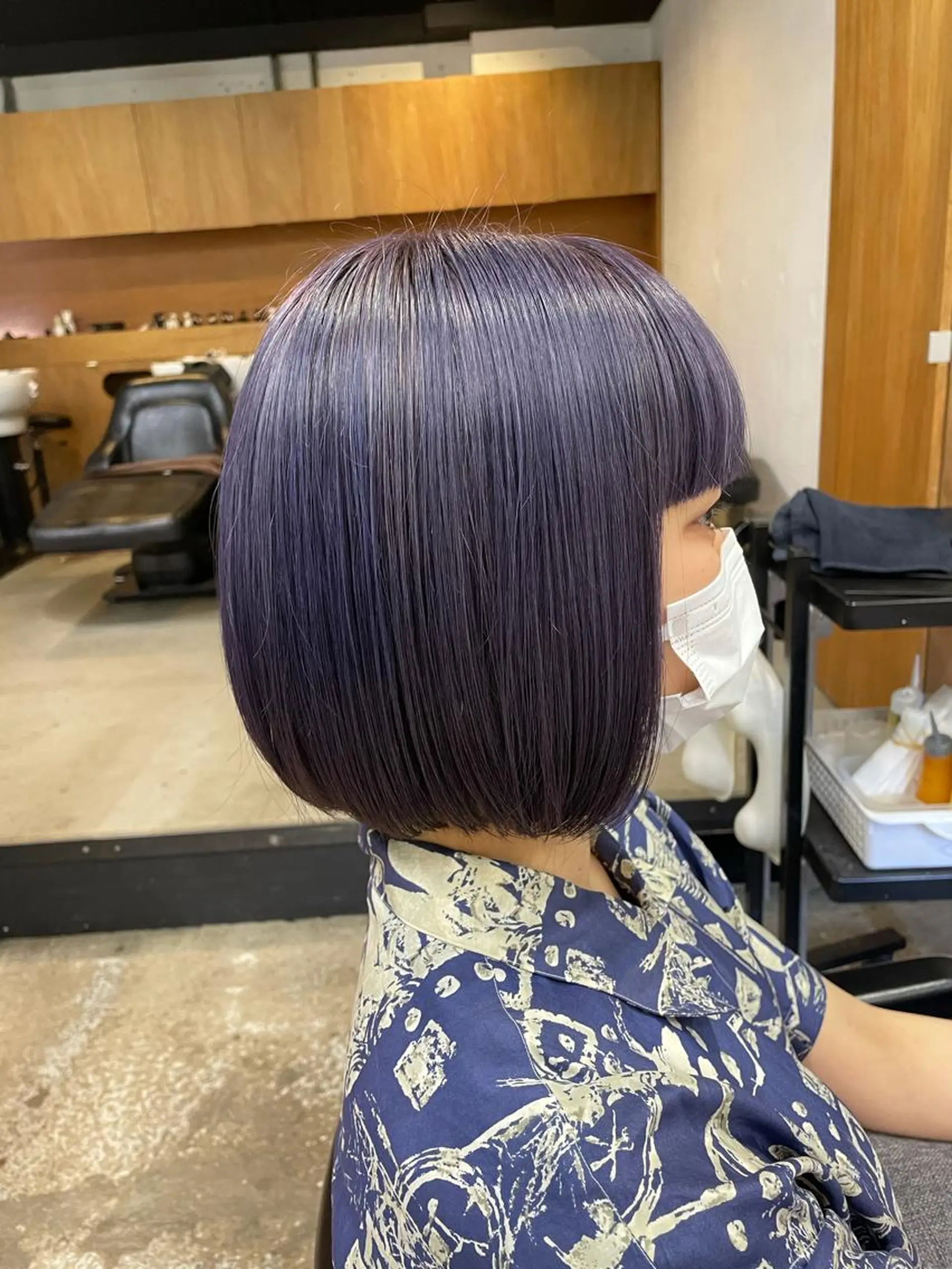 ショート カラー カット ヘアカラー トリートメント 🌿ボブ・レイヤー 🌿　木梨健太のヘアスタイル