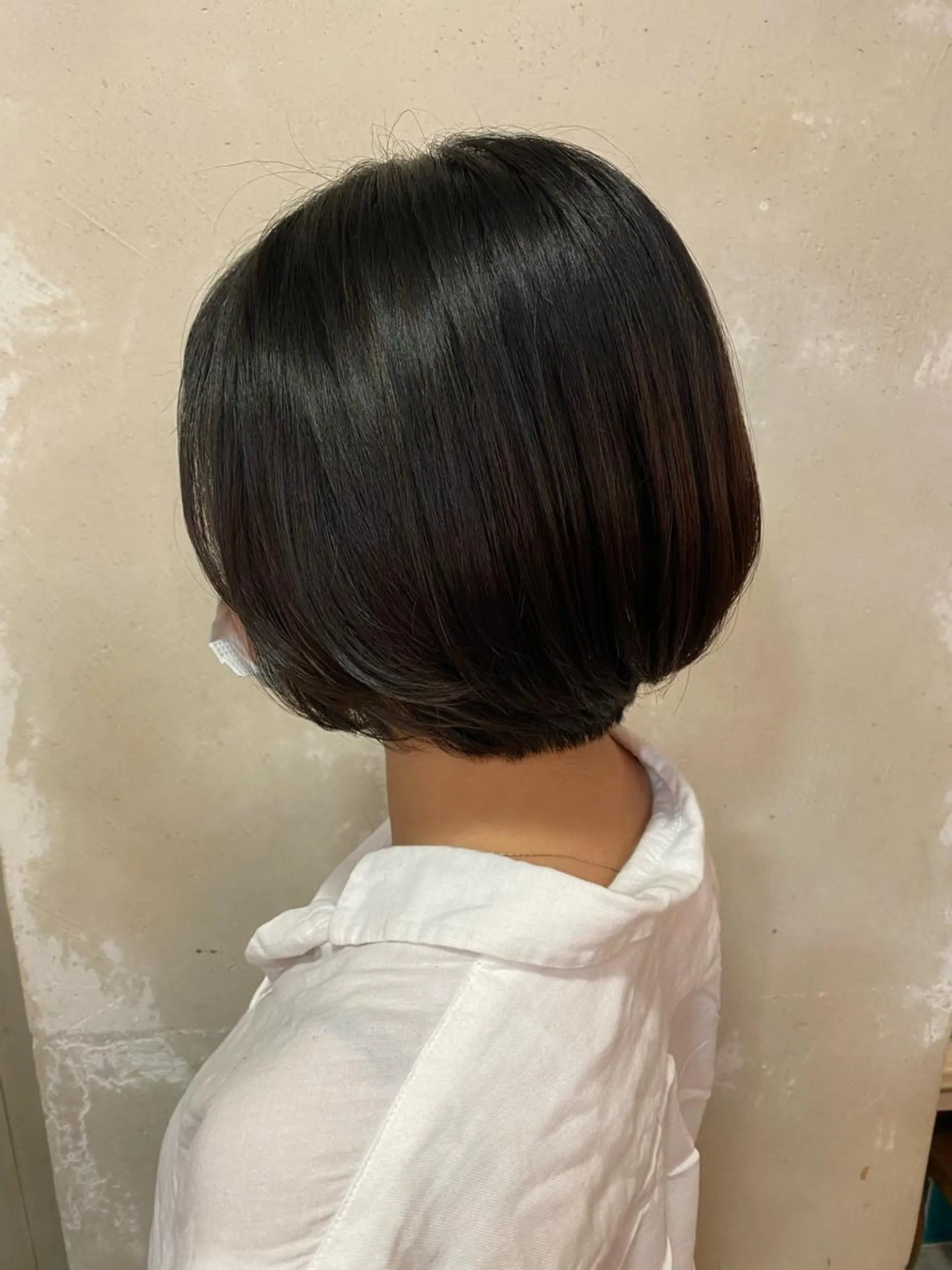 ショート ショートボブ ボブ ショートヘア amie by afloat(エイミーバイアフロート)所属・井上 日菜乃のヘアスタイル