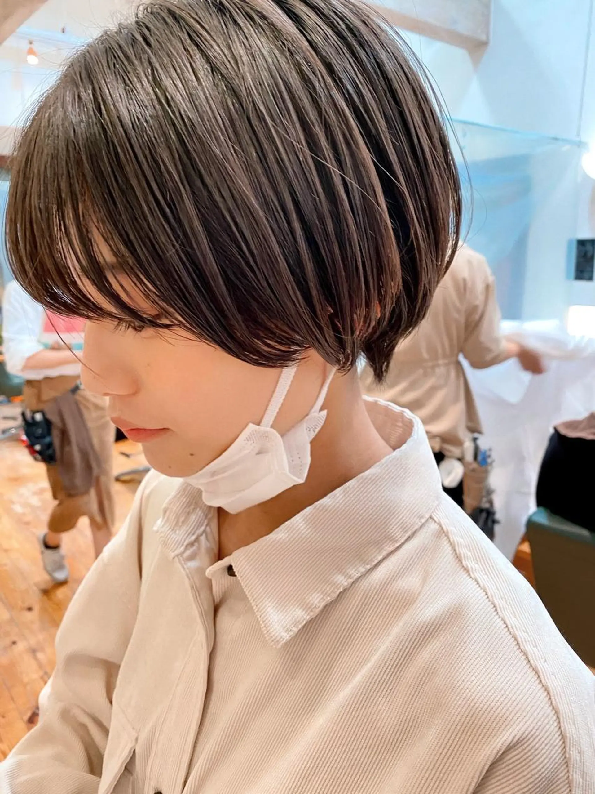 ショート カラー カット特化柏駅 徒歩3分LOUのヘアスタイル