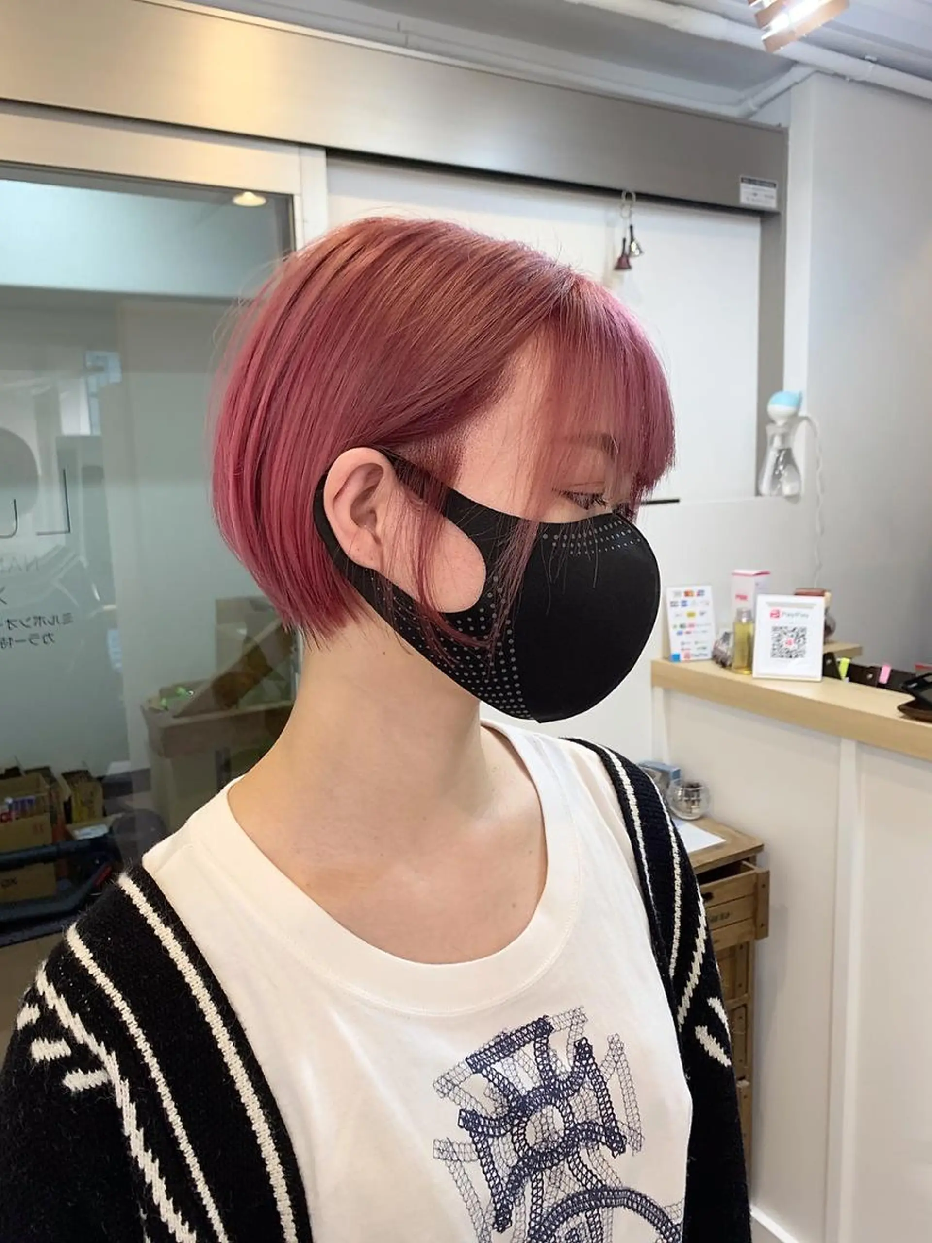 ショート 髪質改善 Noe心斎橋店のヘアスタイル