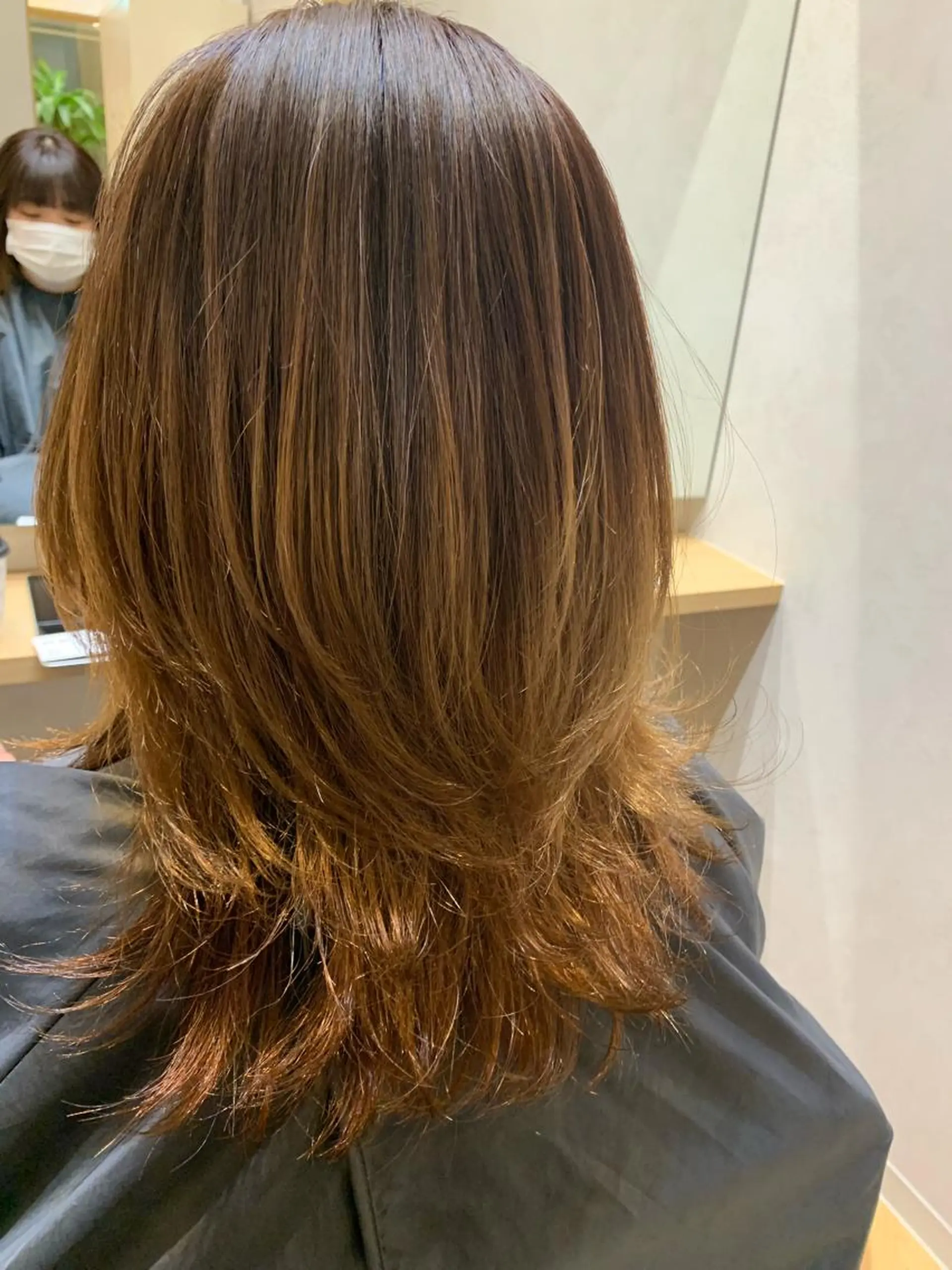 セミロング ウルフカット カット ヘアカラー トリートメント newiネウィ _naoのヘアスタイル