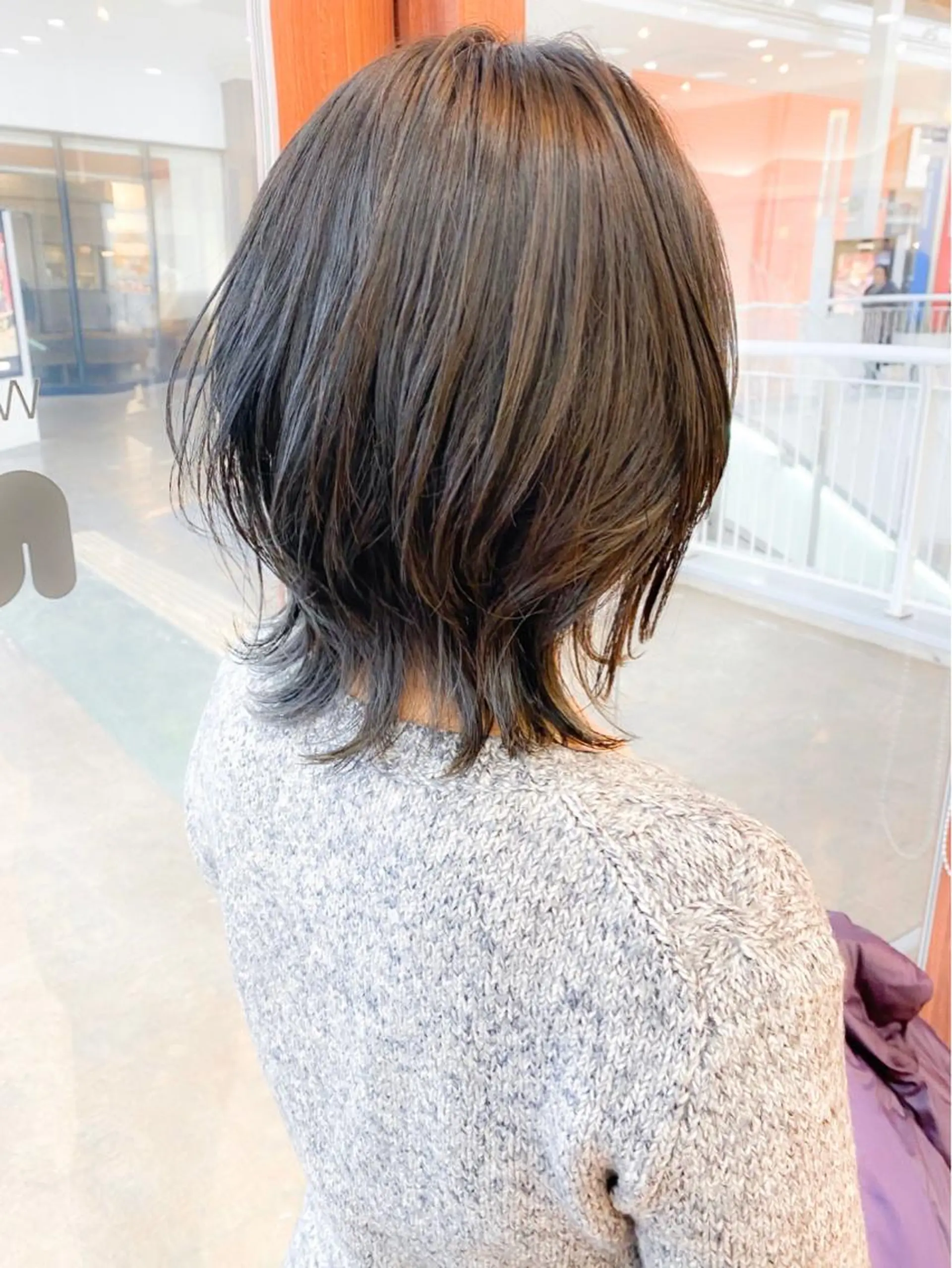 ミディアム カラー 大野 あさみのヘアスタイル
