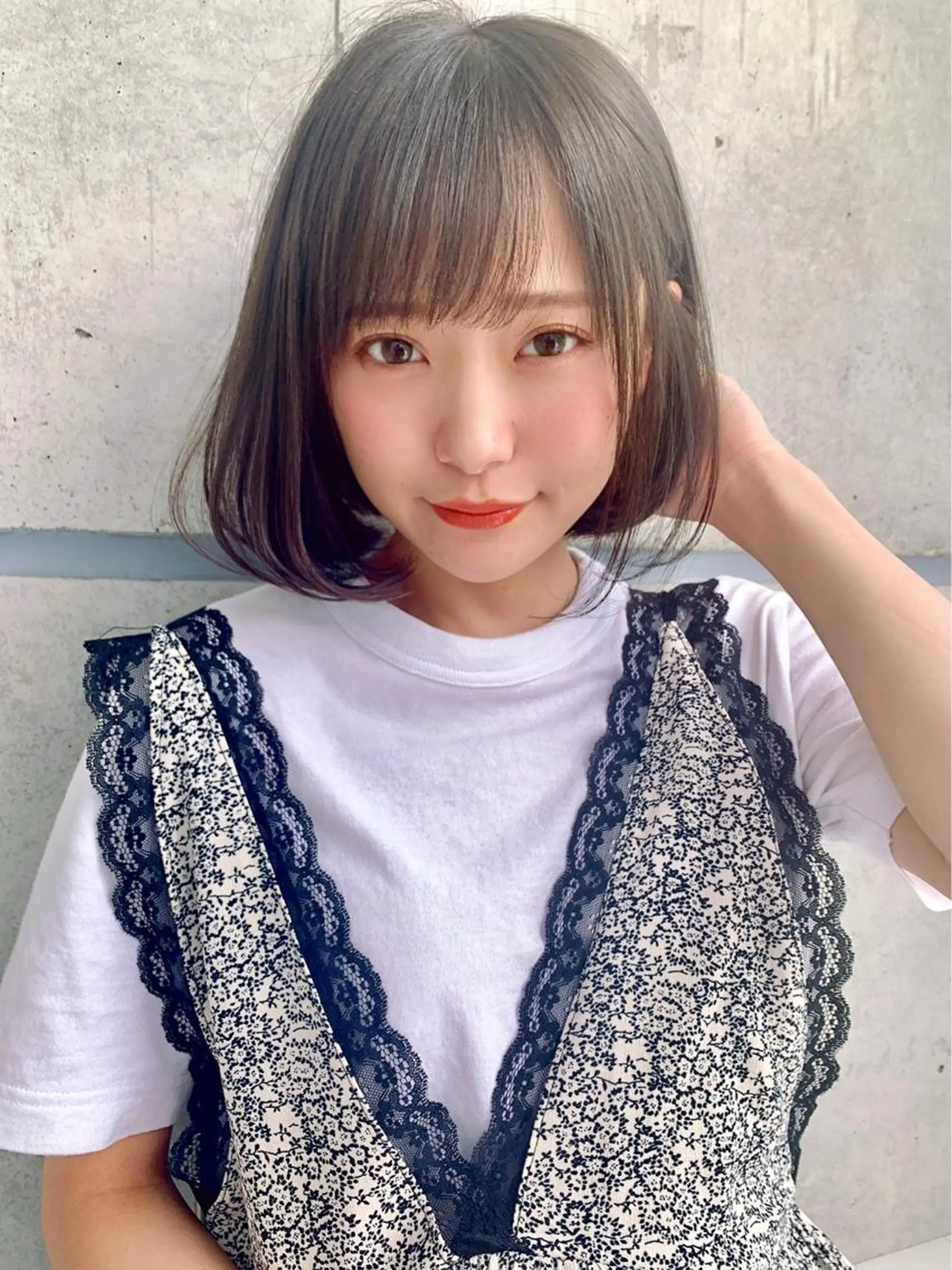 ショート カラー 💘トレンドスタイル 💘透明感ヘアのヘアスタイル