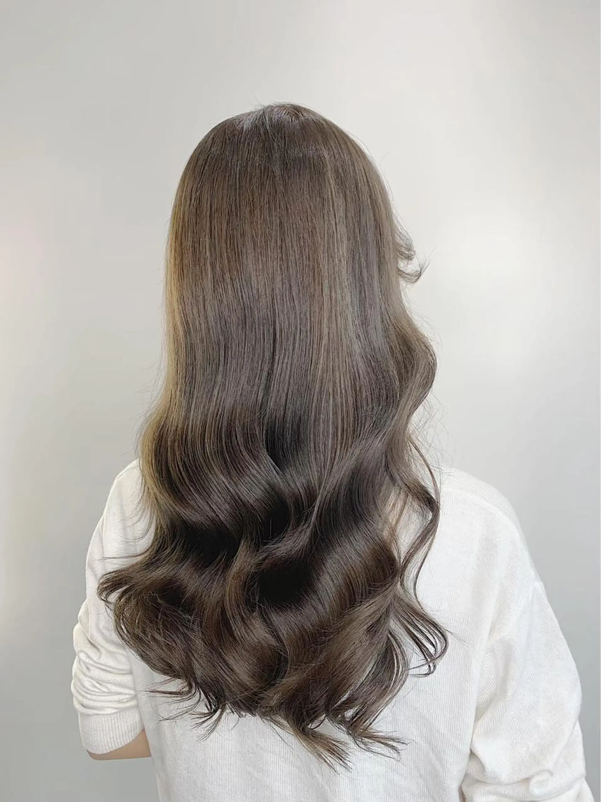 セミロング カラー ヘアカラー トリートメント ヘアセット 💘透明感カラー💘 沖本 将宏のヘアスタイル