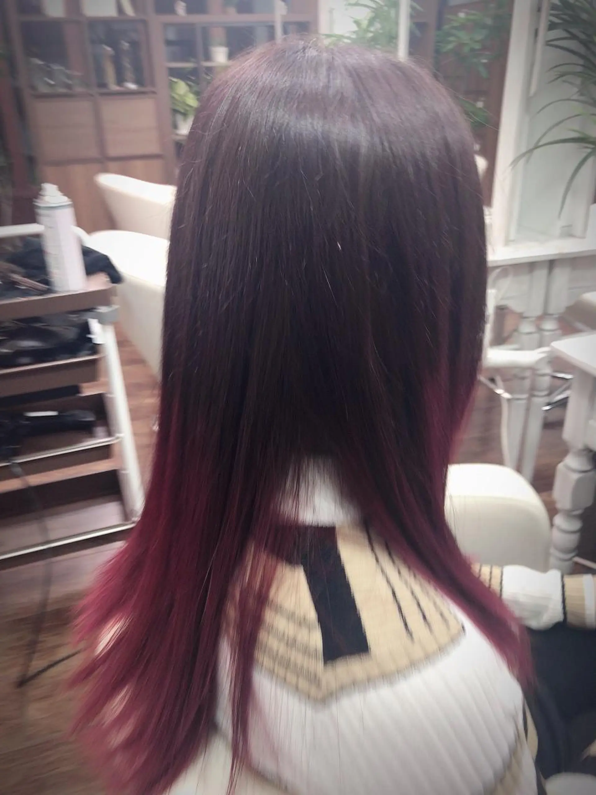セミロング カラー 細川武琉 Aqua limeのヘアスタイル