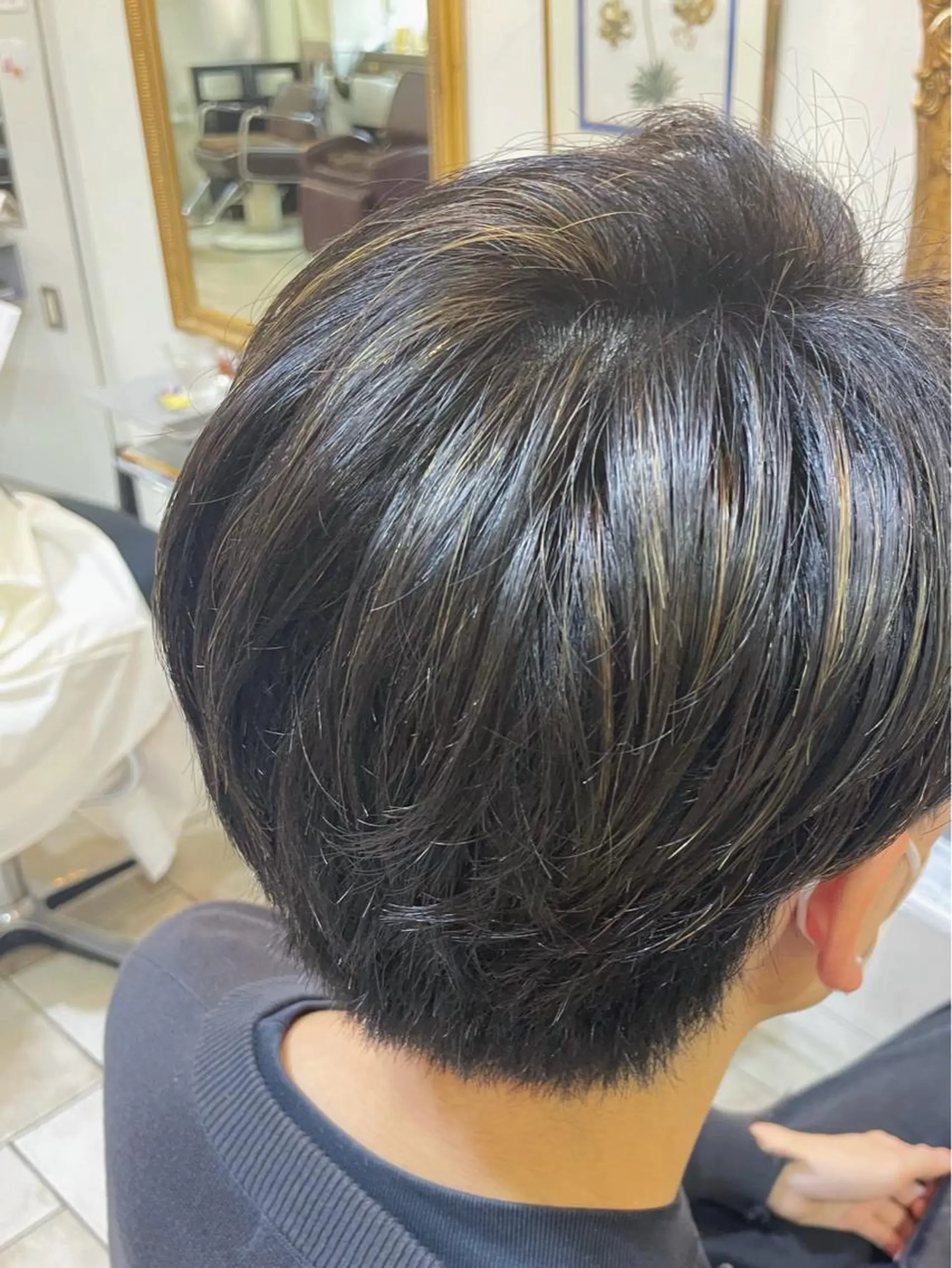 カラー メンズ Of　HAIR所属・外山 なつ美のヘアスタイル
