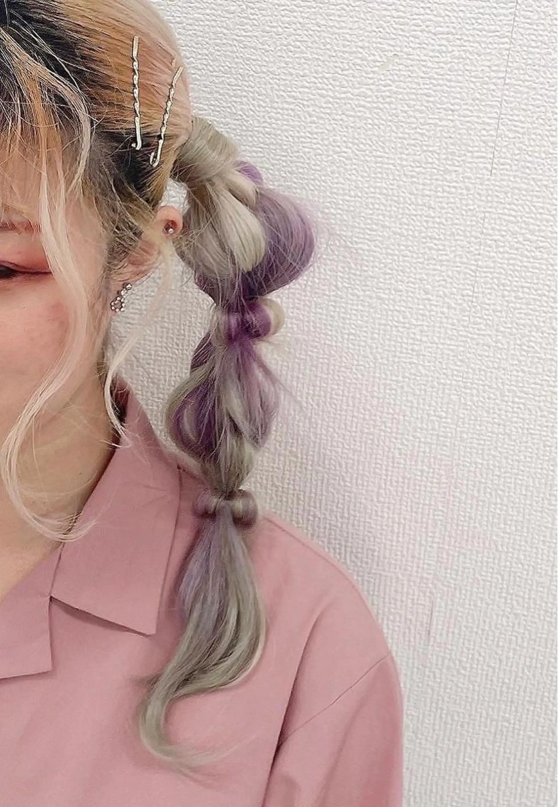 ヘアアレンジ 松原香乃/レイヤー /シールエクステのヘアスタイル
