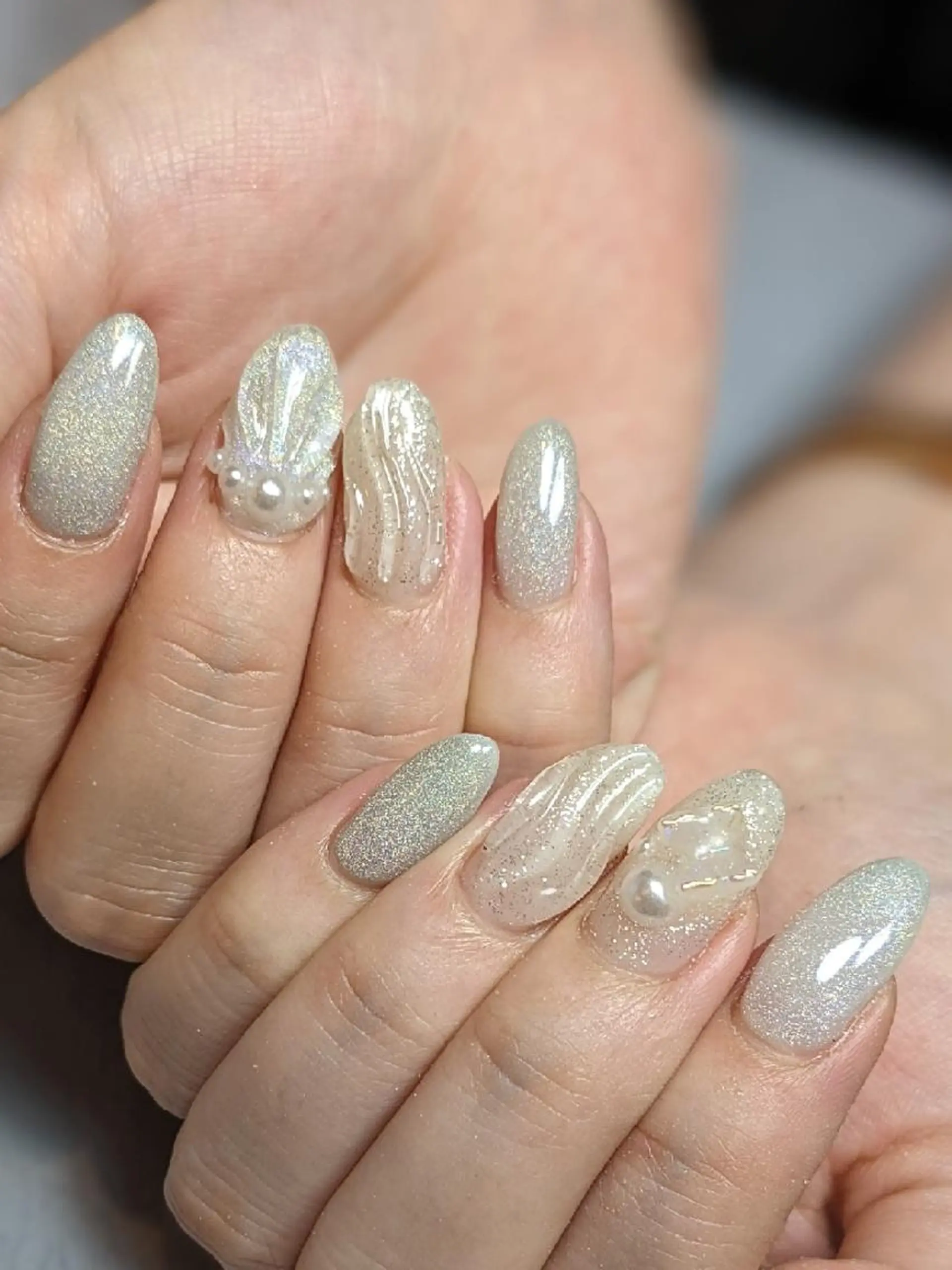 ネイル 夏ネイル ハンドネイル Nail SIRANGANAのネイルデザイン