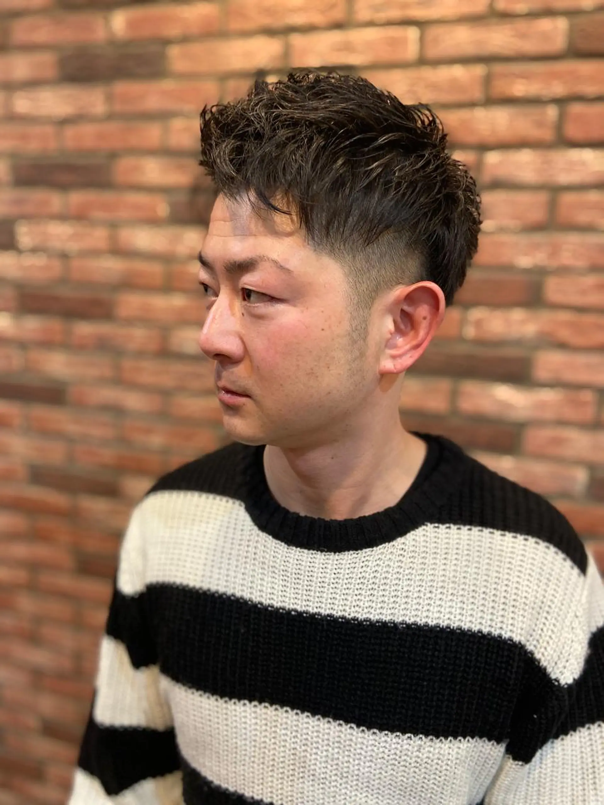 ショート ショートヘア グレイスフルバーバープラチナム六本木店所属・六本木メンズヘア 大橋勇貴のヘアスタイル